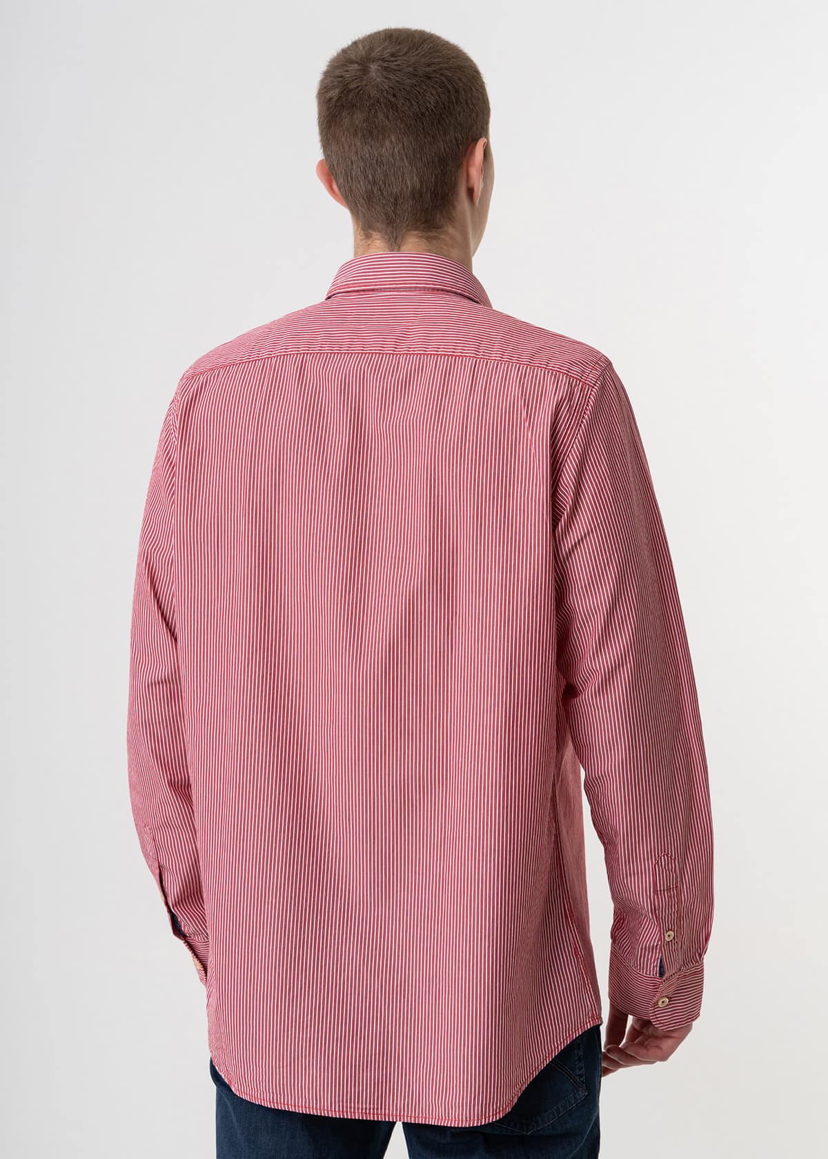 Men's Shirts MCS Marlboro Classics Bordeaux