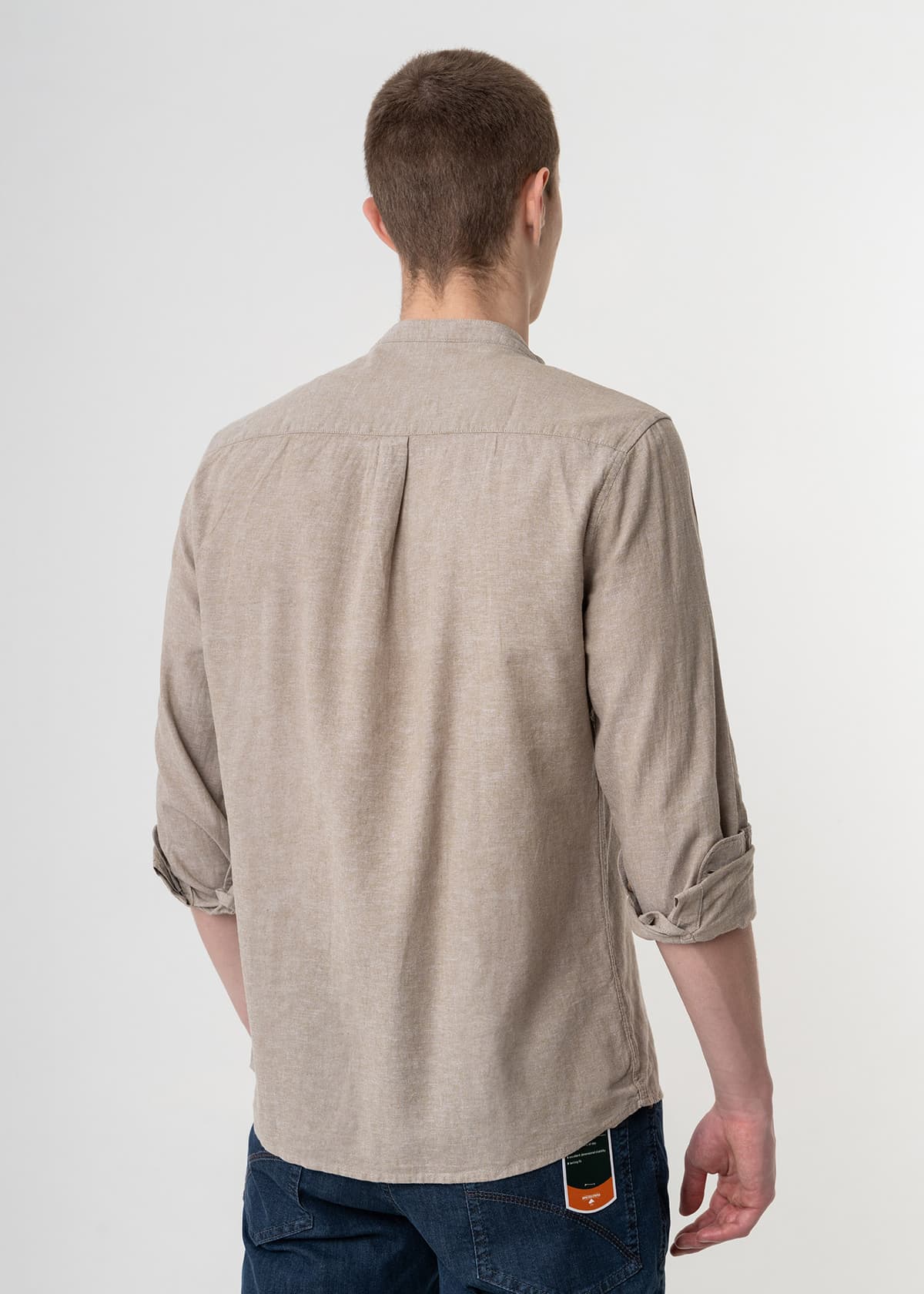 Hamaki Ho Πουκάμισο Linen - CE1295H Bez