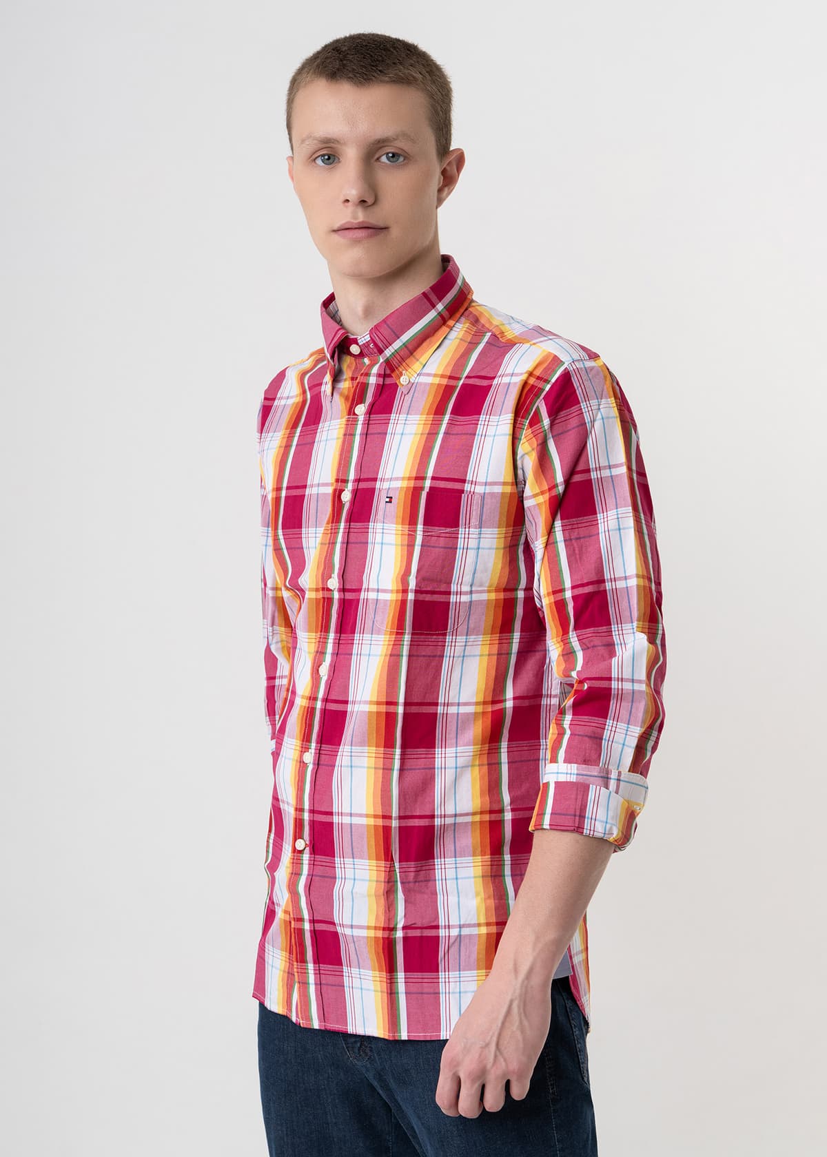 Men's Shirts Tommy Hilfiger Coral