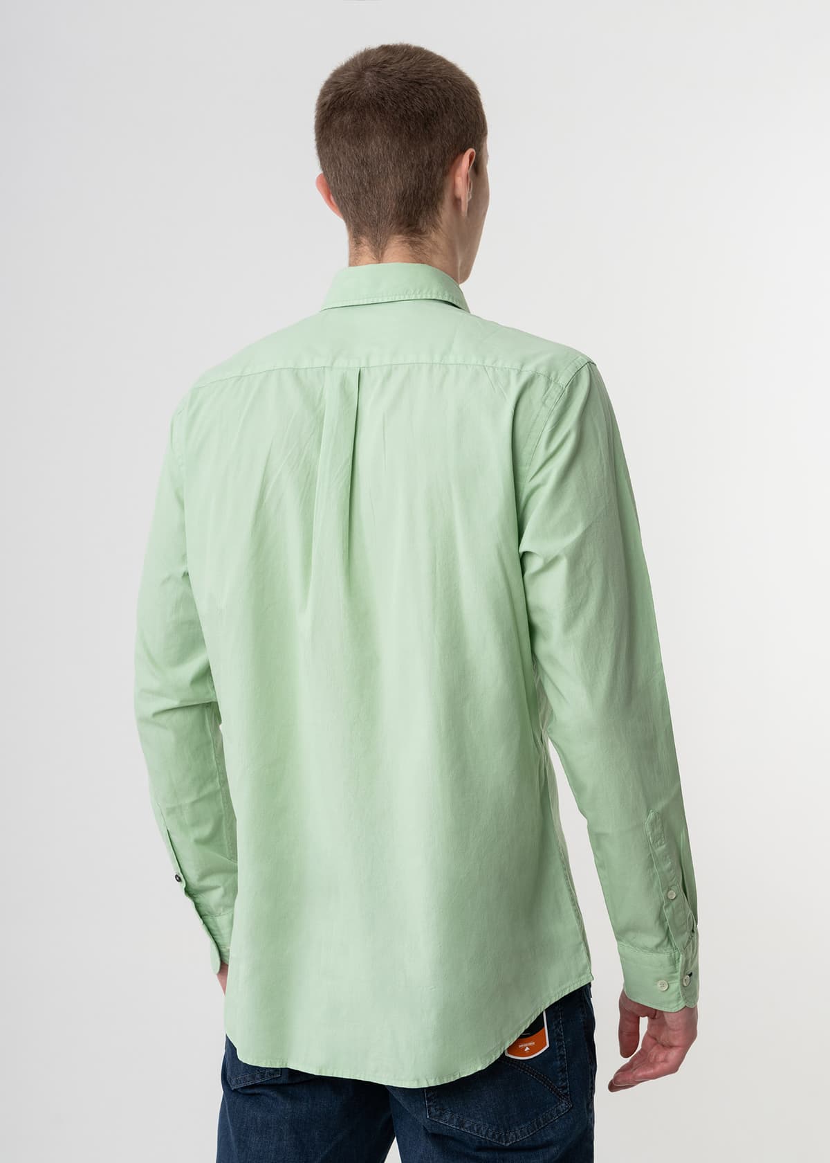 Fynch Hatton Πουκάμισο της σειράς Poplin - 1414 7010 715 Soft Green
