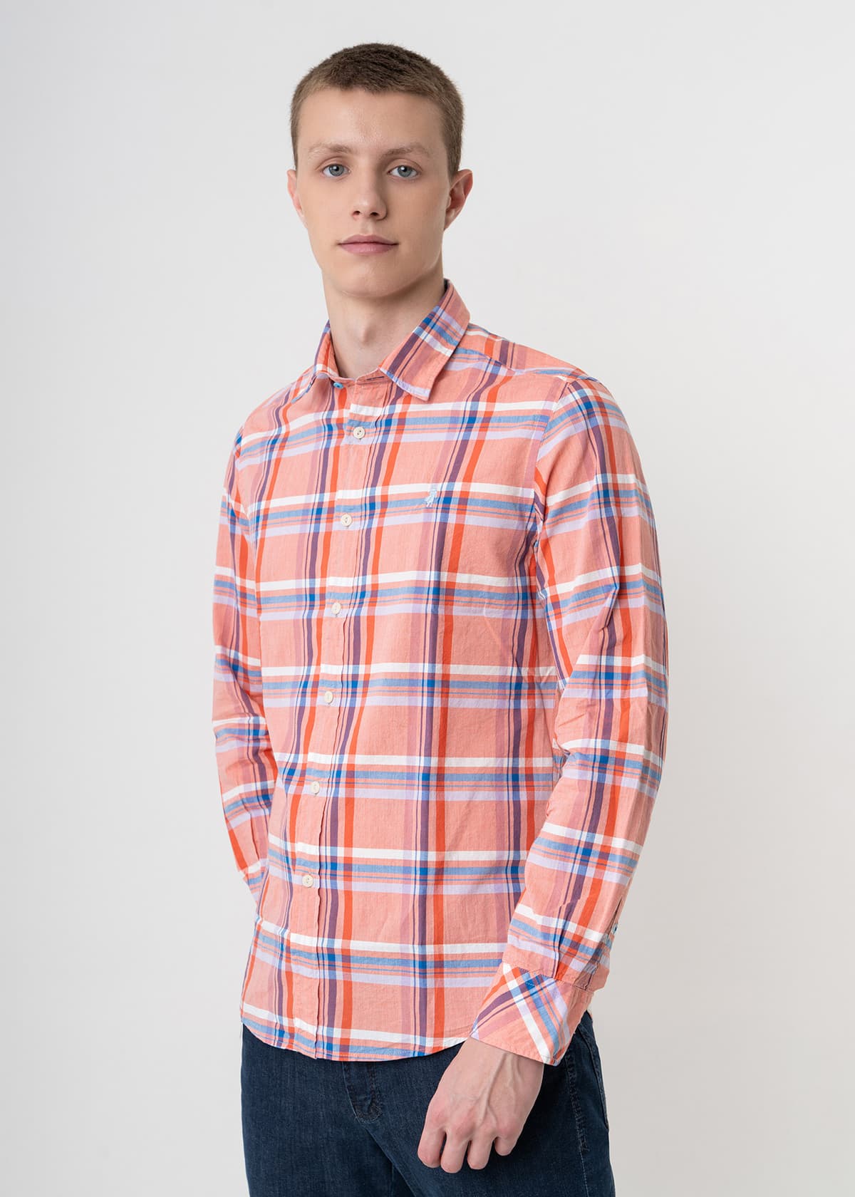 Men's Shirts MCS Marlboro Classics Coral