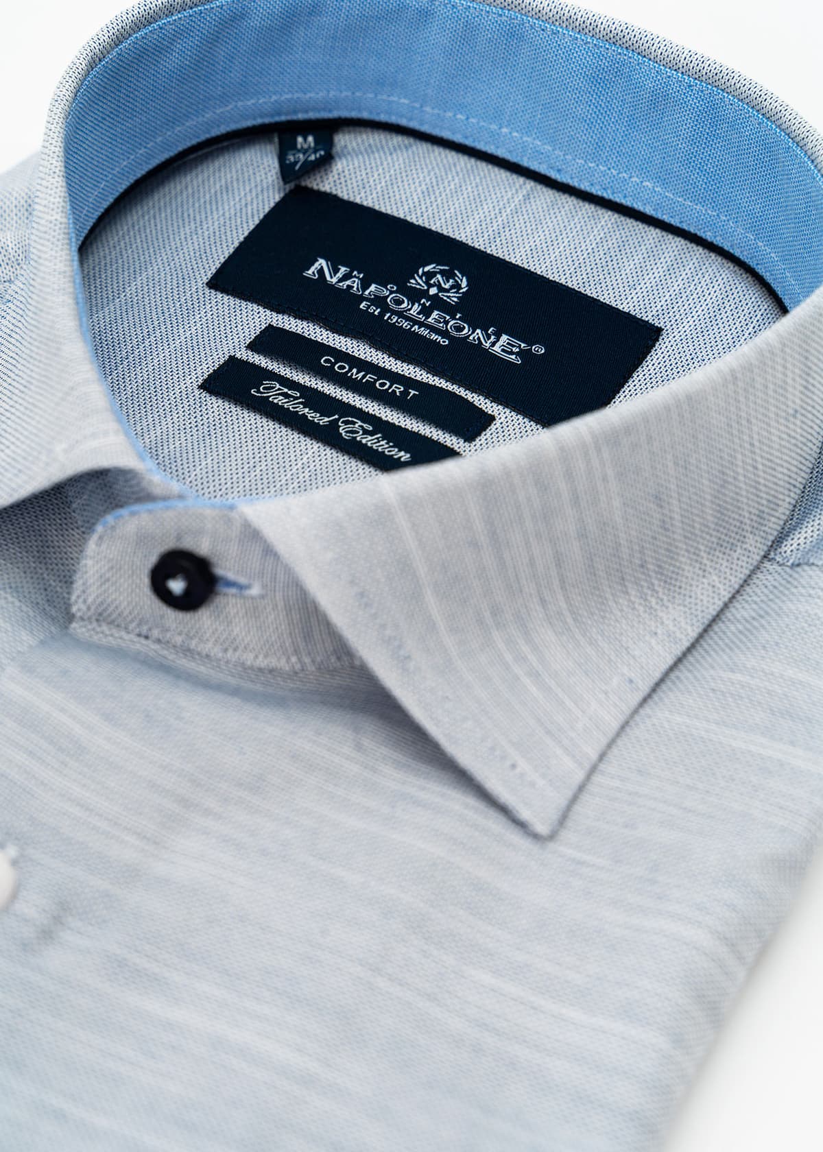 Men's Shirts Monte Napoleone Blue