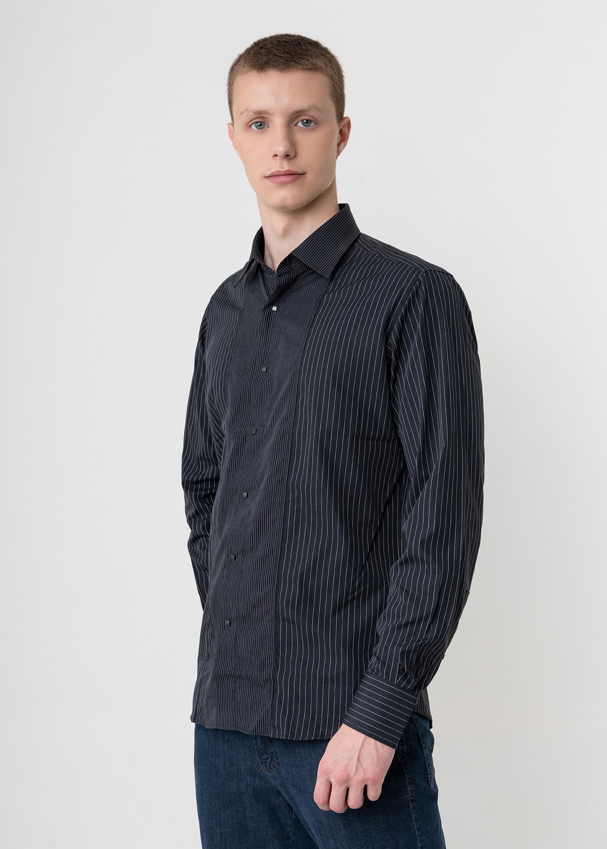 Men's Shirts Karl Lagerfeld Black