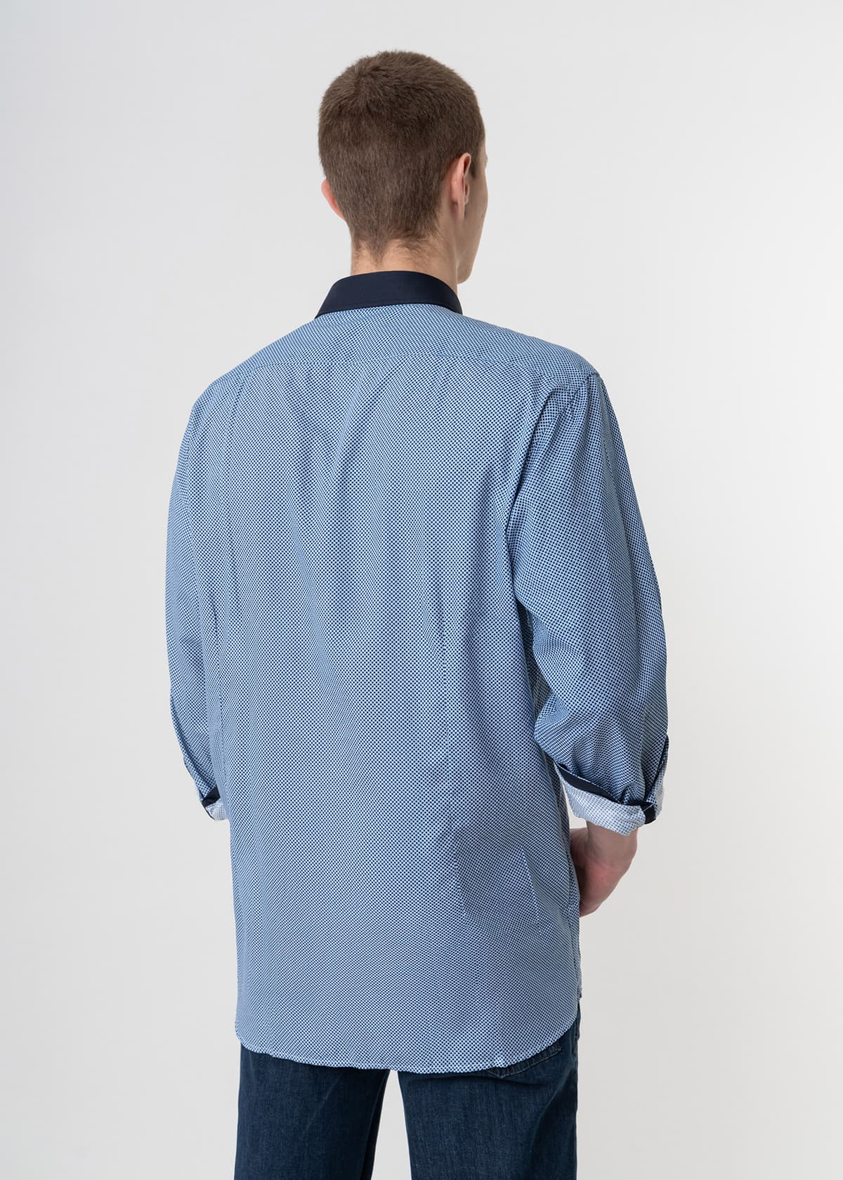 Men's Shirts Karl Lagerfeld Blue