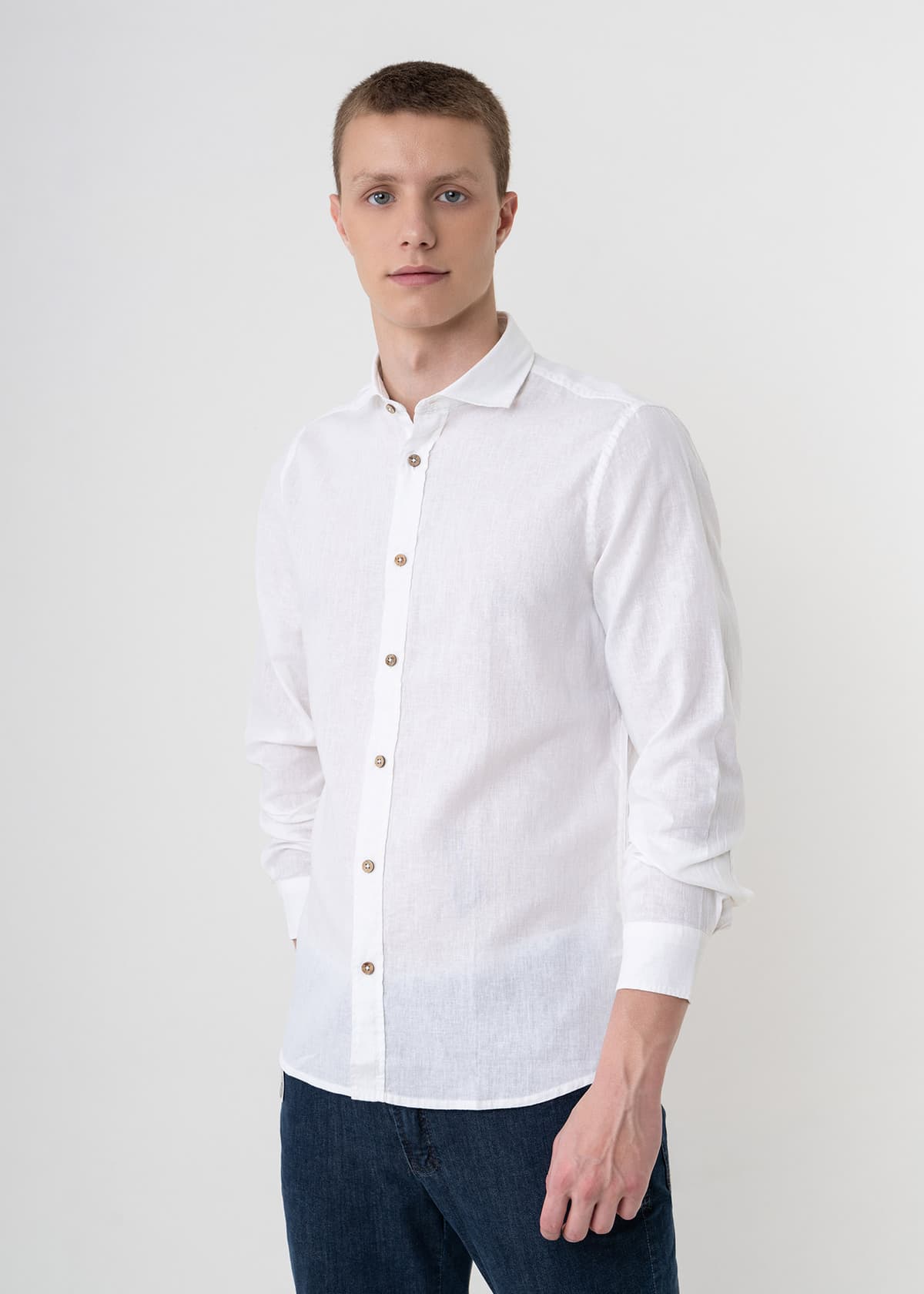 Men's Shirts Hamaki-Ho White