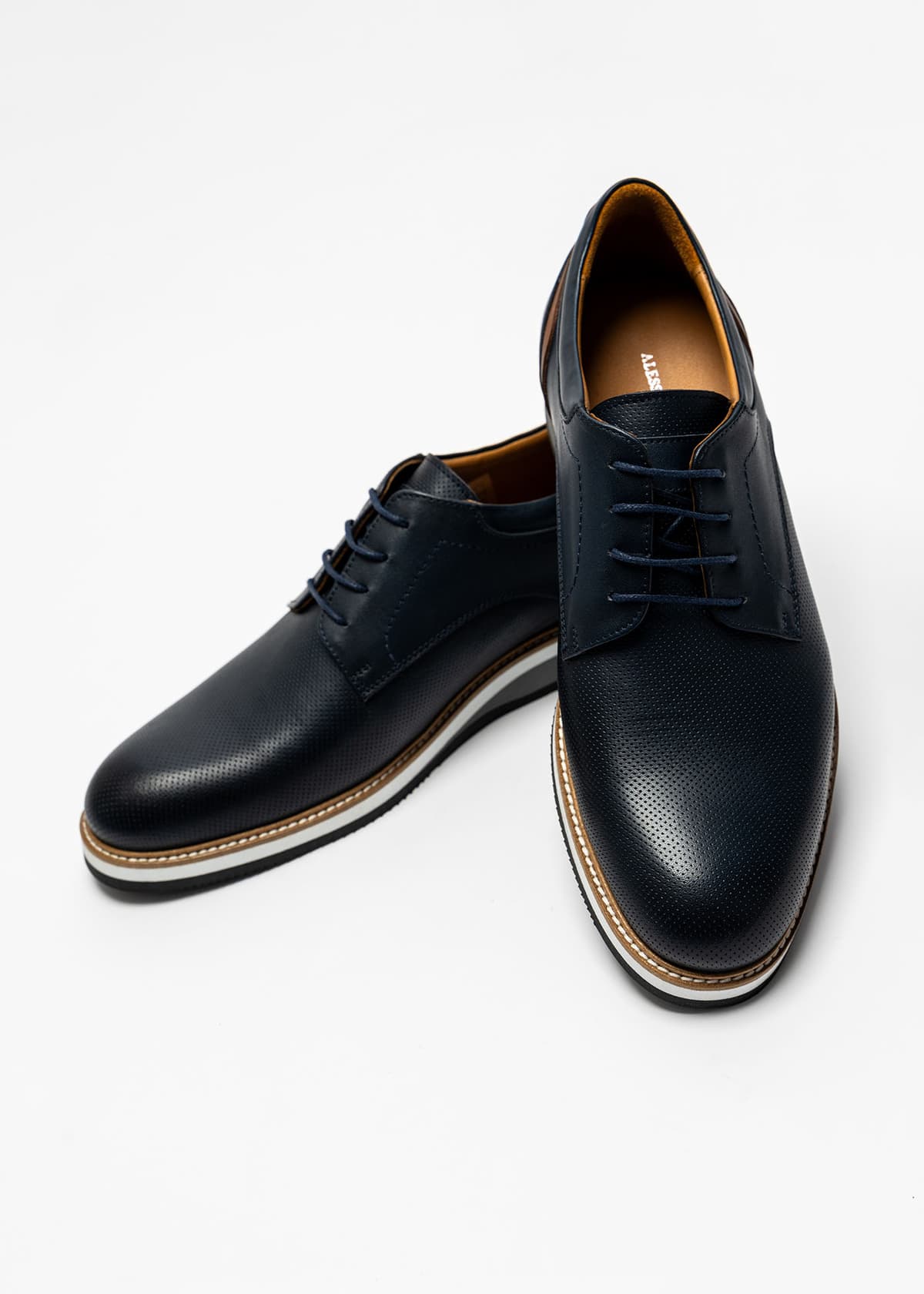 Men's Oxfords Alessandro Rossi Blue
