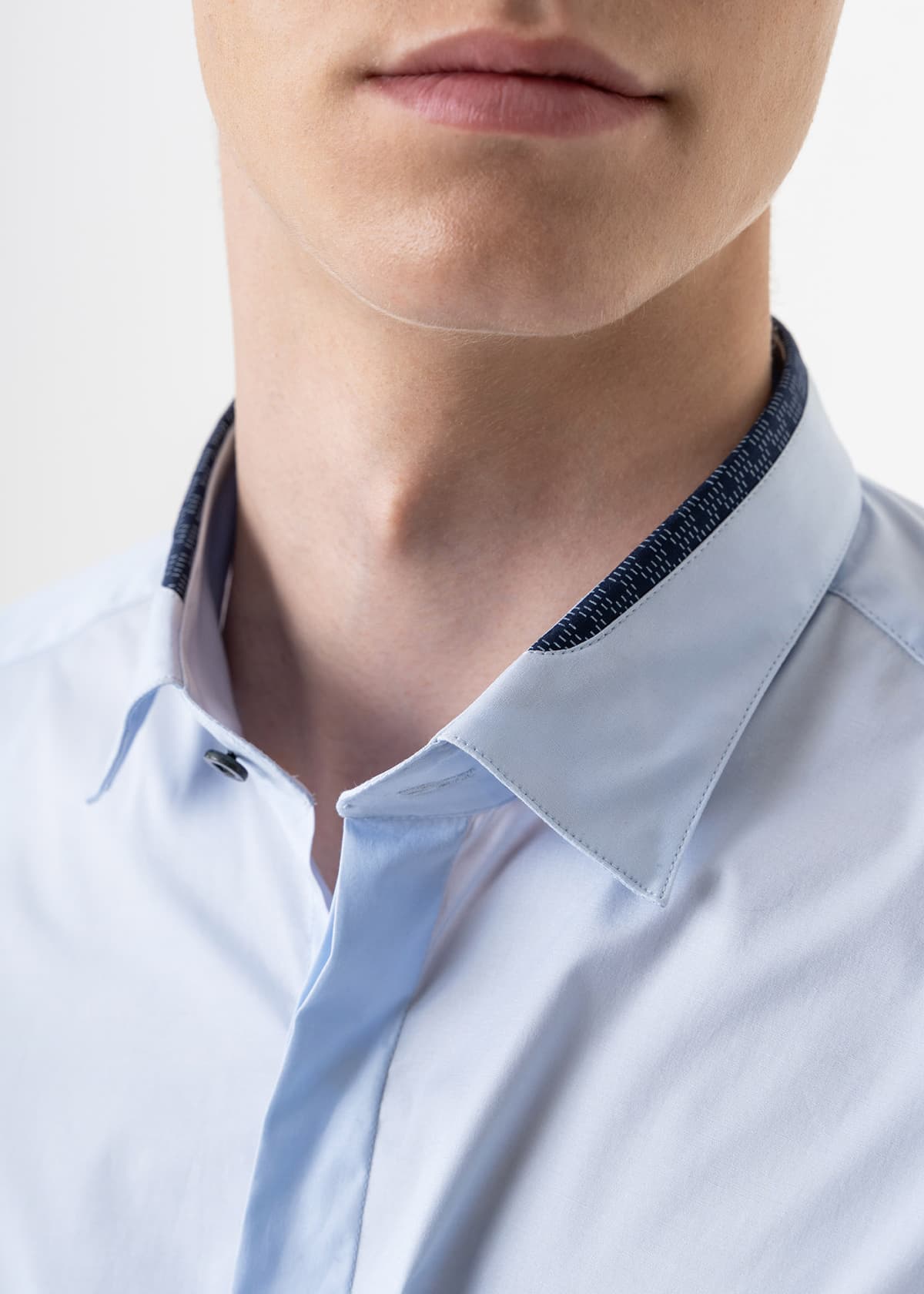 Men's Shirts Karl Lagerfeld Blue