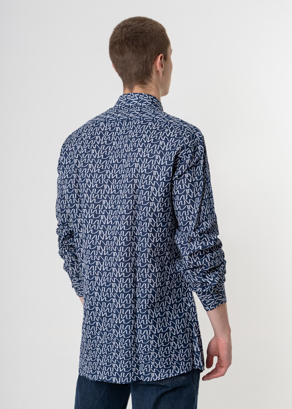 Men's Shirts Karl Lagerfeld Blue