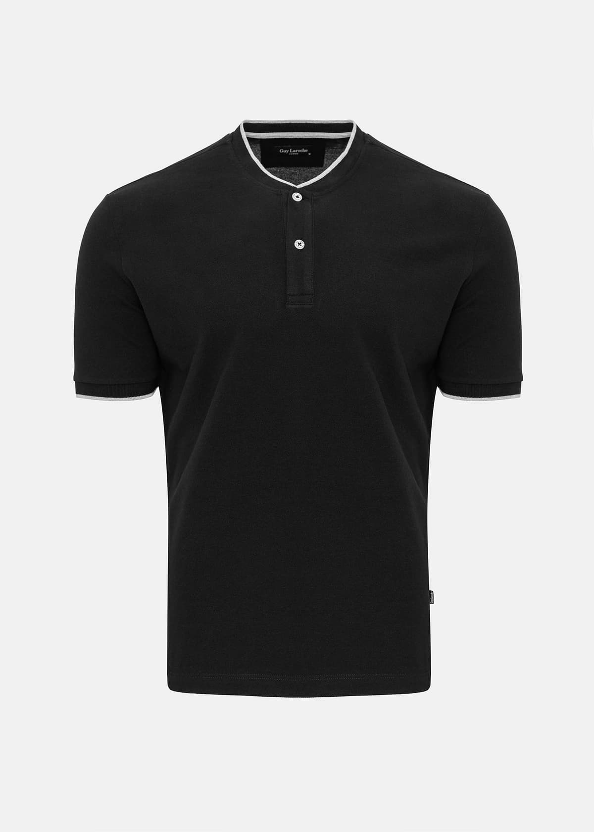Men's Polo Shirts Guy Laroche Black