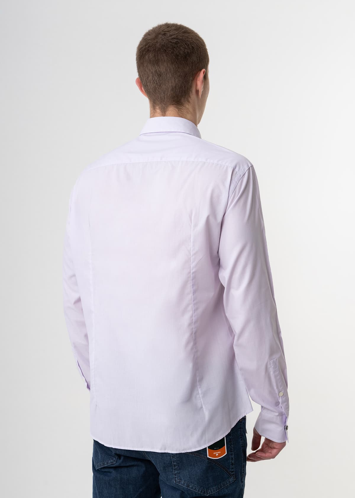 Men's Shirts Versace Collection Purple