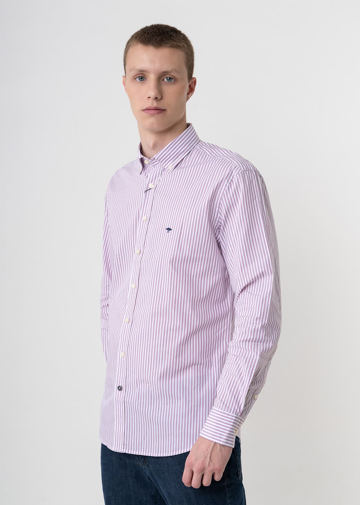 Men's Shirts Fynch Hatton Purple