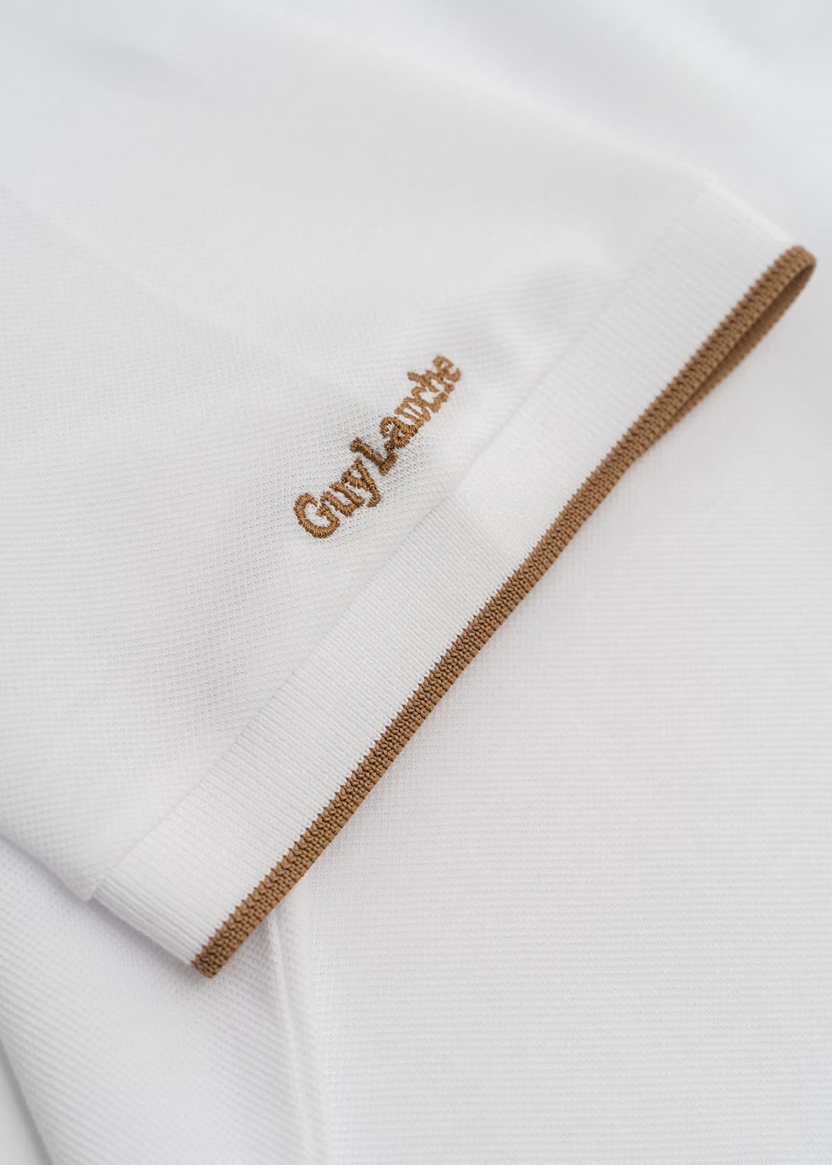 Men's Polo Shirts Guy Laroche White