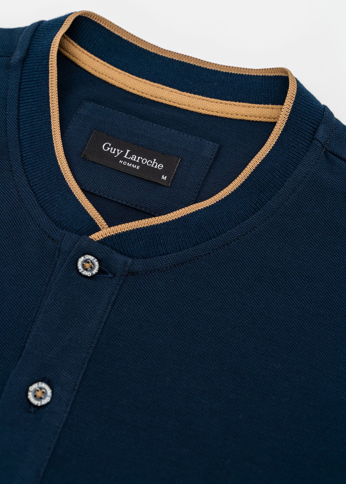 Men's Polo Shirts Guy Laroche Blue