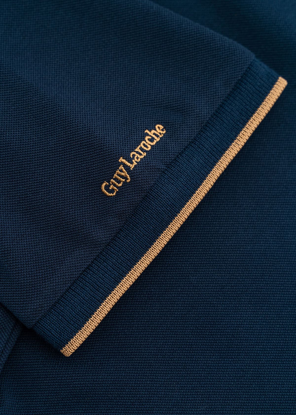 Men's Polo Shirts Guy Laroche Blue