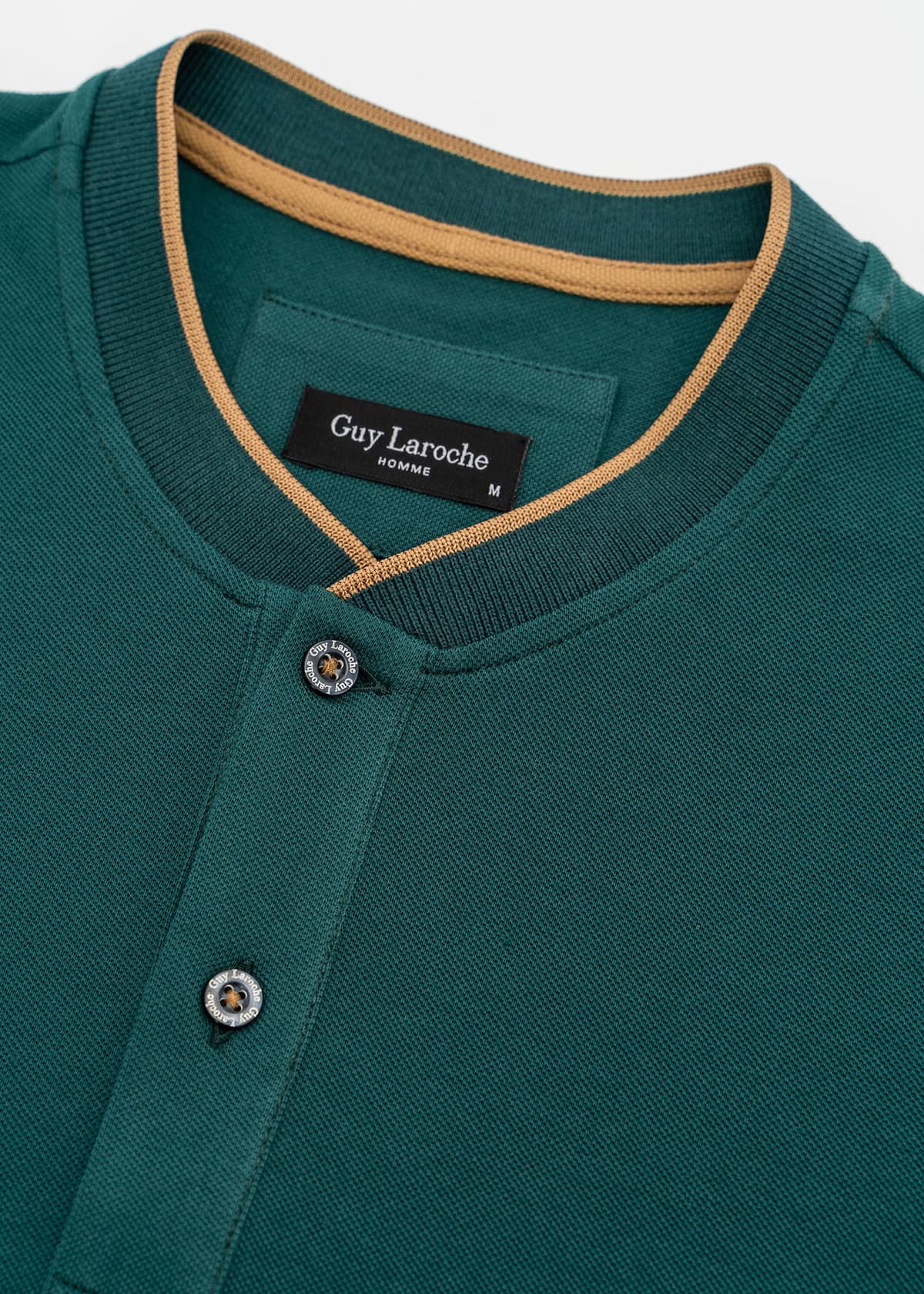 Men's Polo Shirts Guy Laroche Green