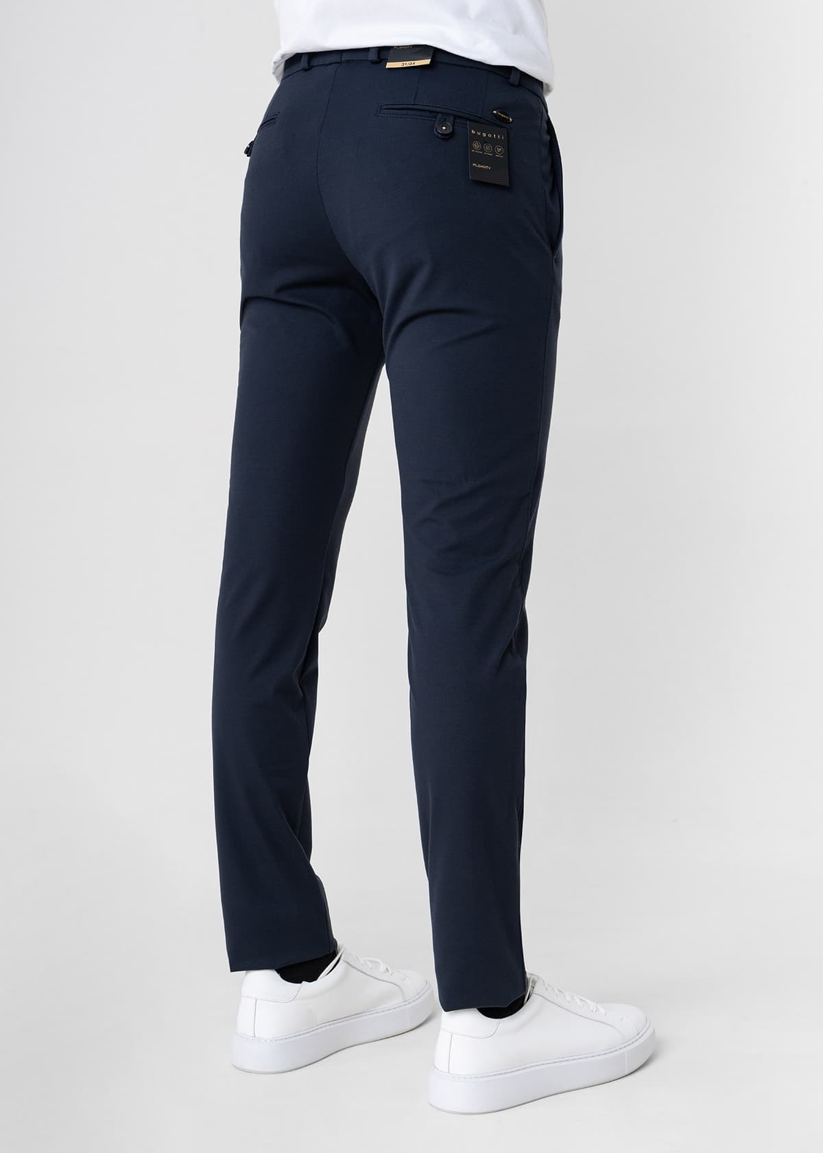 Men's Chino Pants Bugatti Sportswear Blue