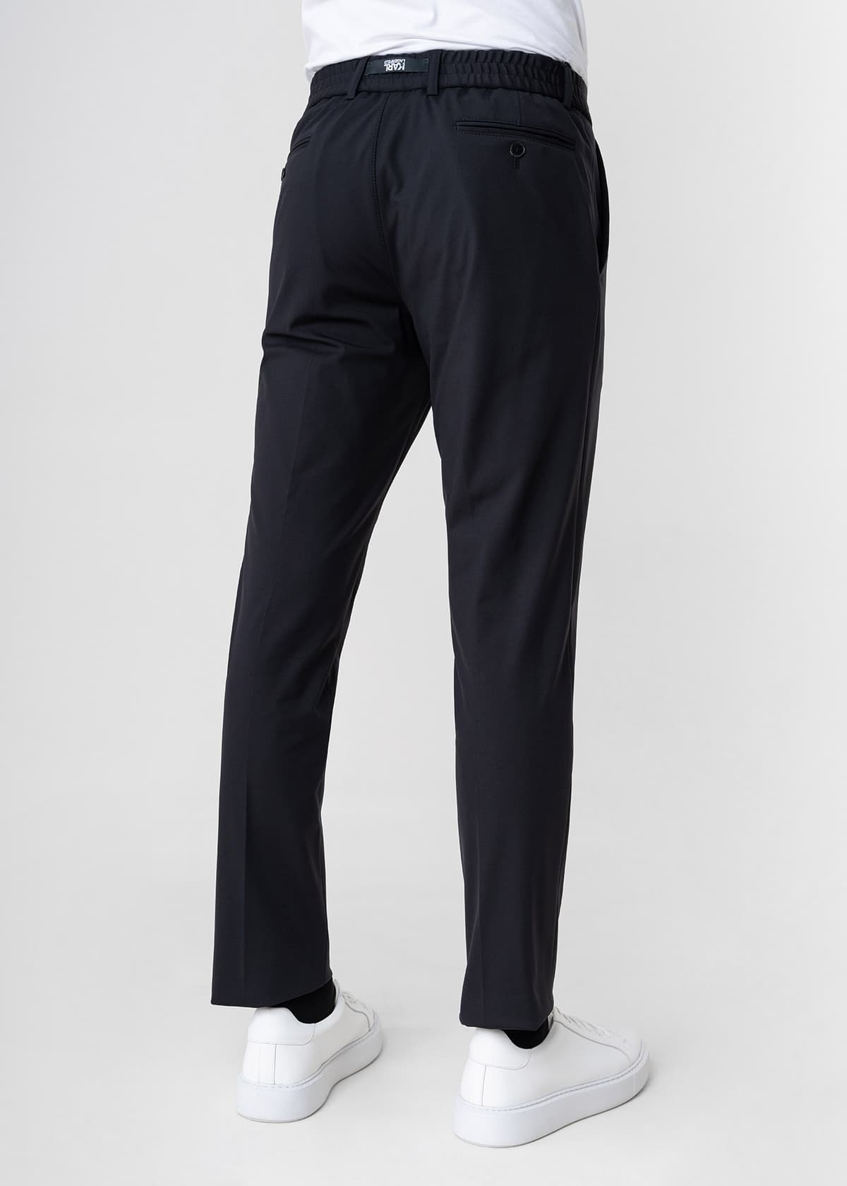 Karl Lagerfeld Υφασμάτινο Παντελόνι Pace - 255056 562006 990 Black