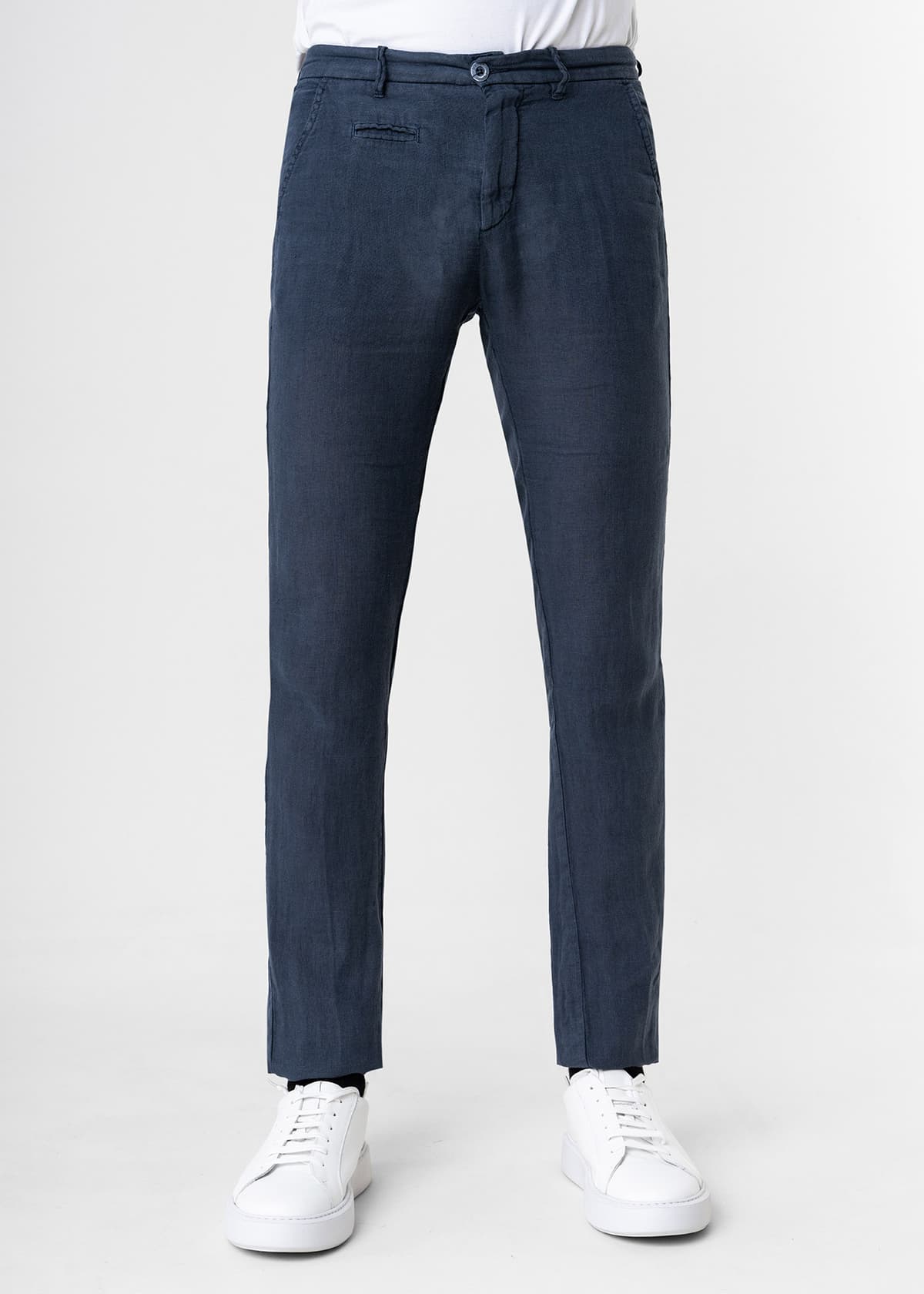 Men's Linen Pants Uniform Beige