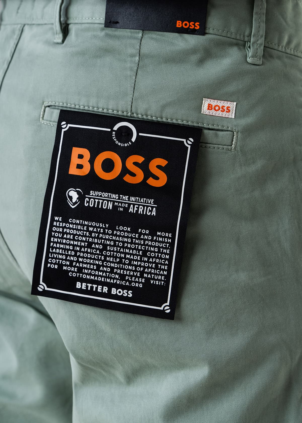 Men's Chino Pants Boss Green