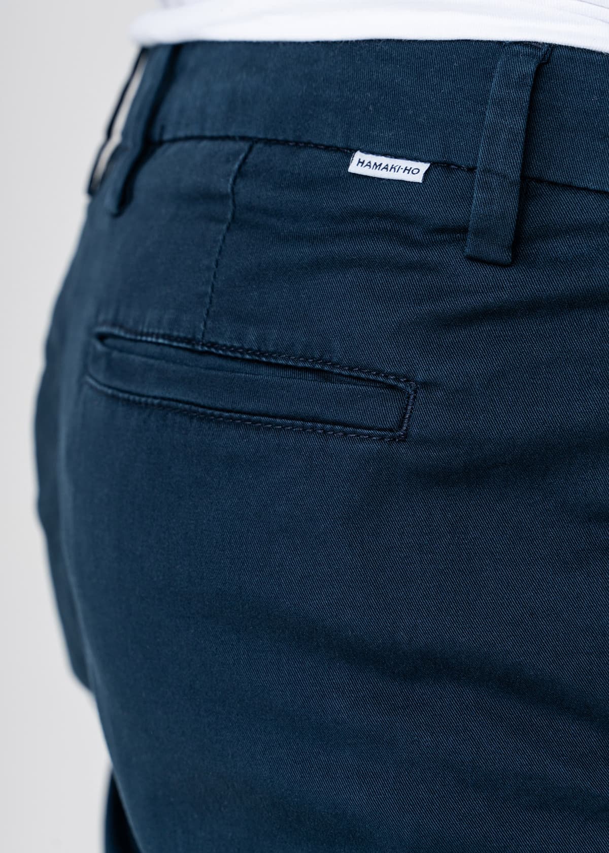 Men's Chino Pants Hamaki-Ho Blue