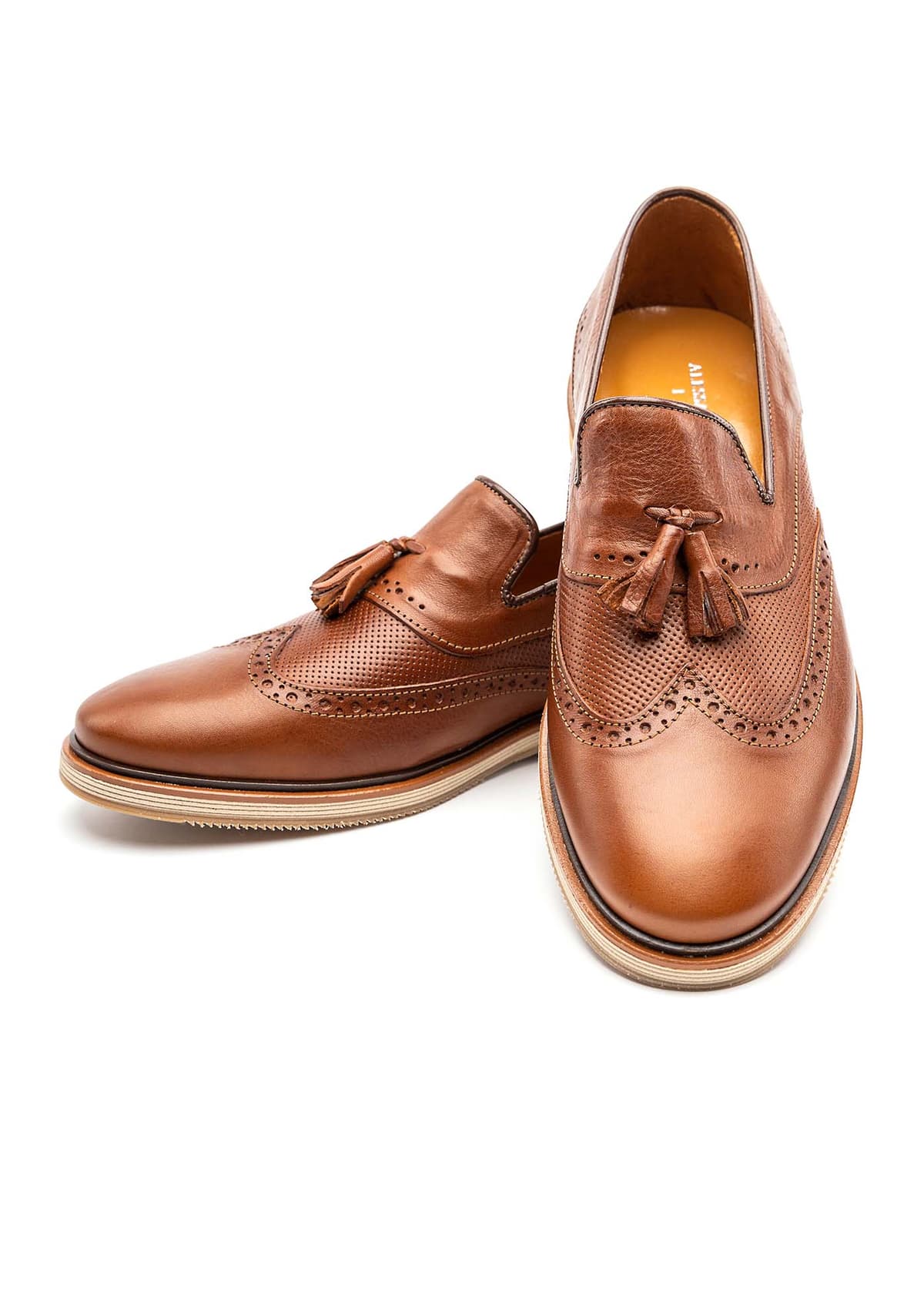 Men's Loafers Alessandro Rossi Brown