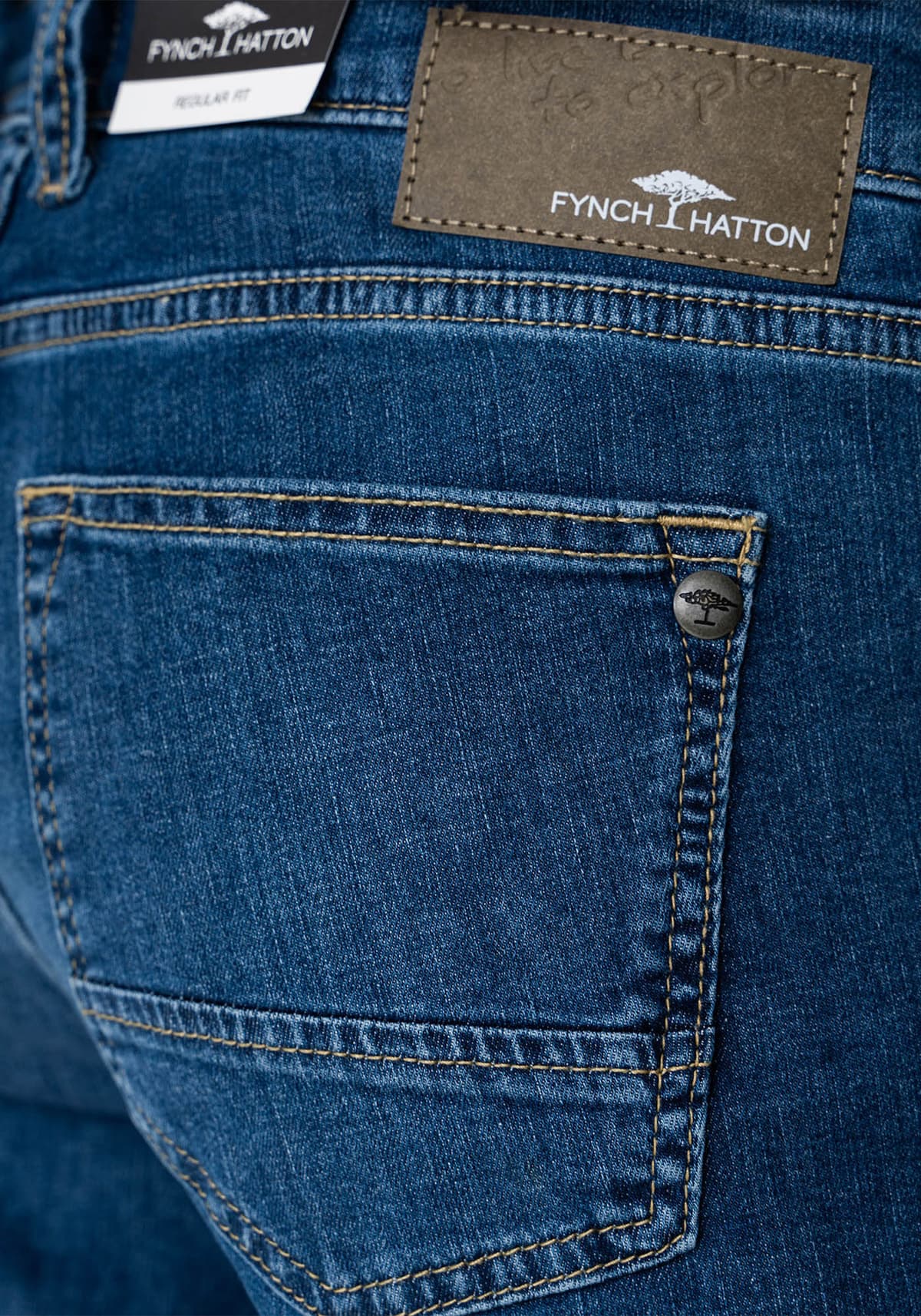 Men's Jeans Fynch Hatton Blue
