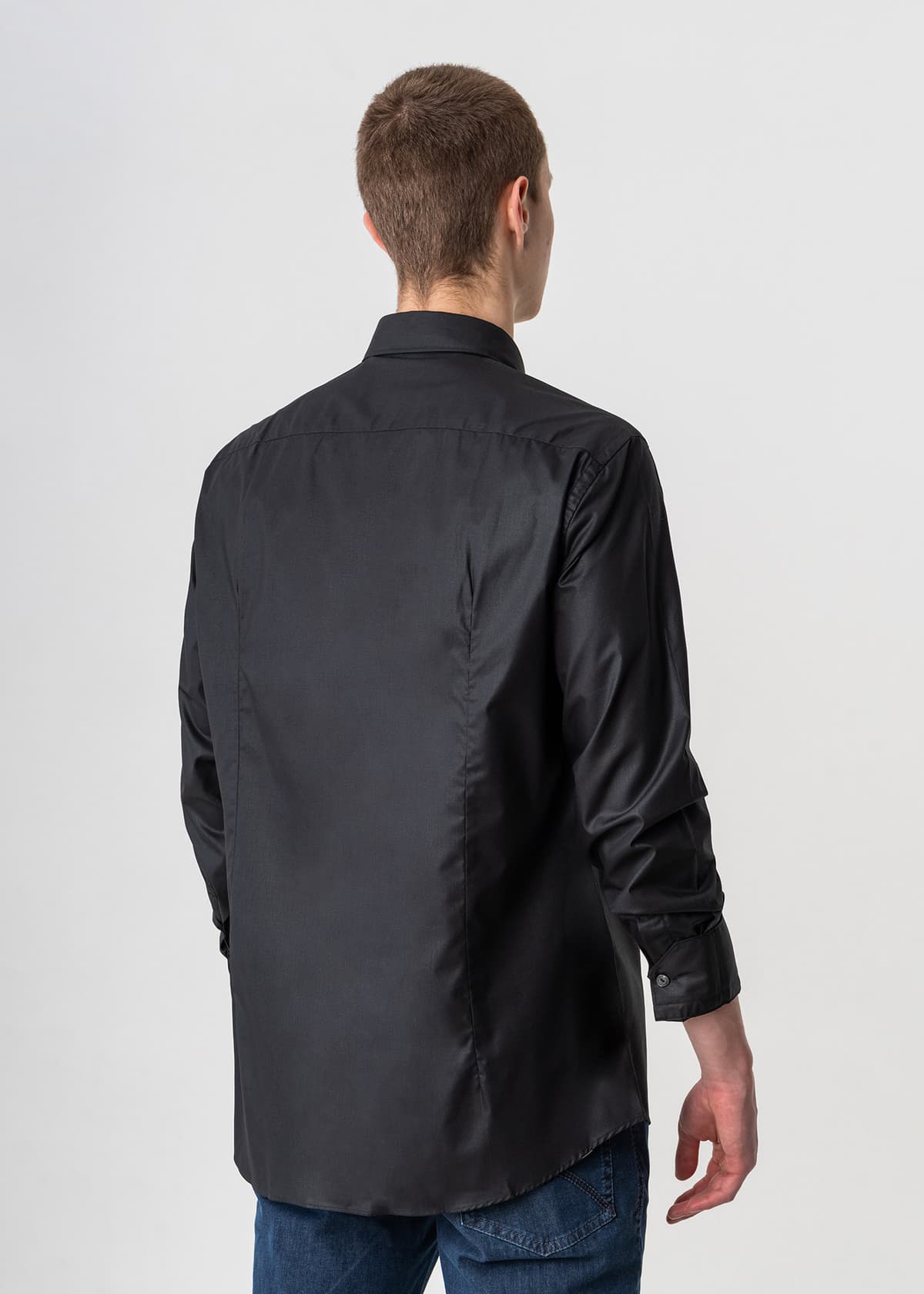 Men's Shirts Versace Collection Black