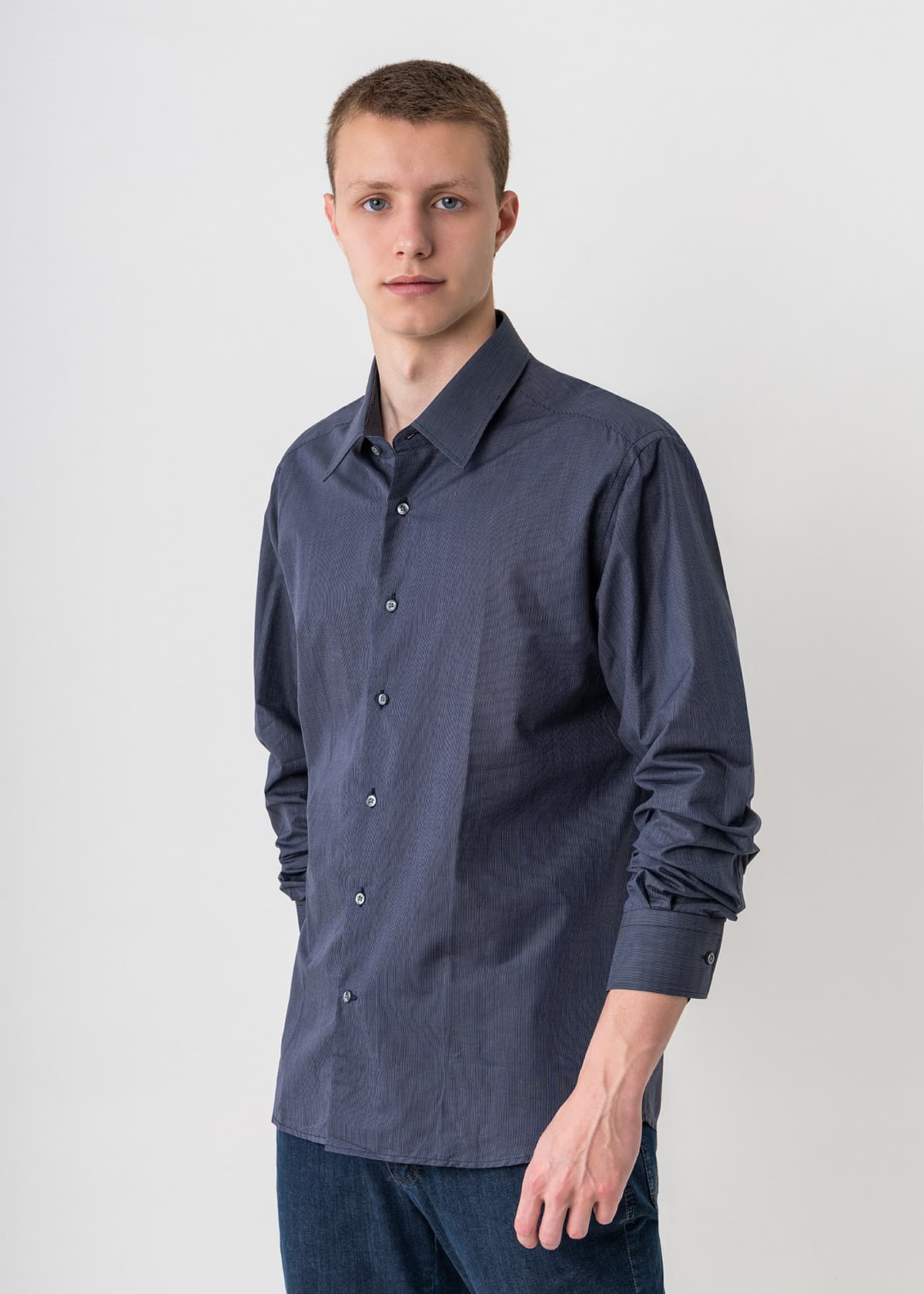 Men's Shirts Karl Lagerfeld Blue