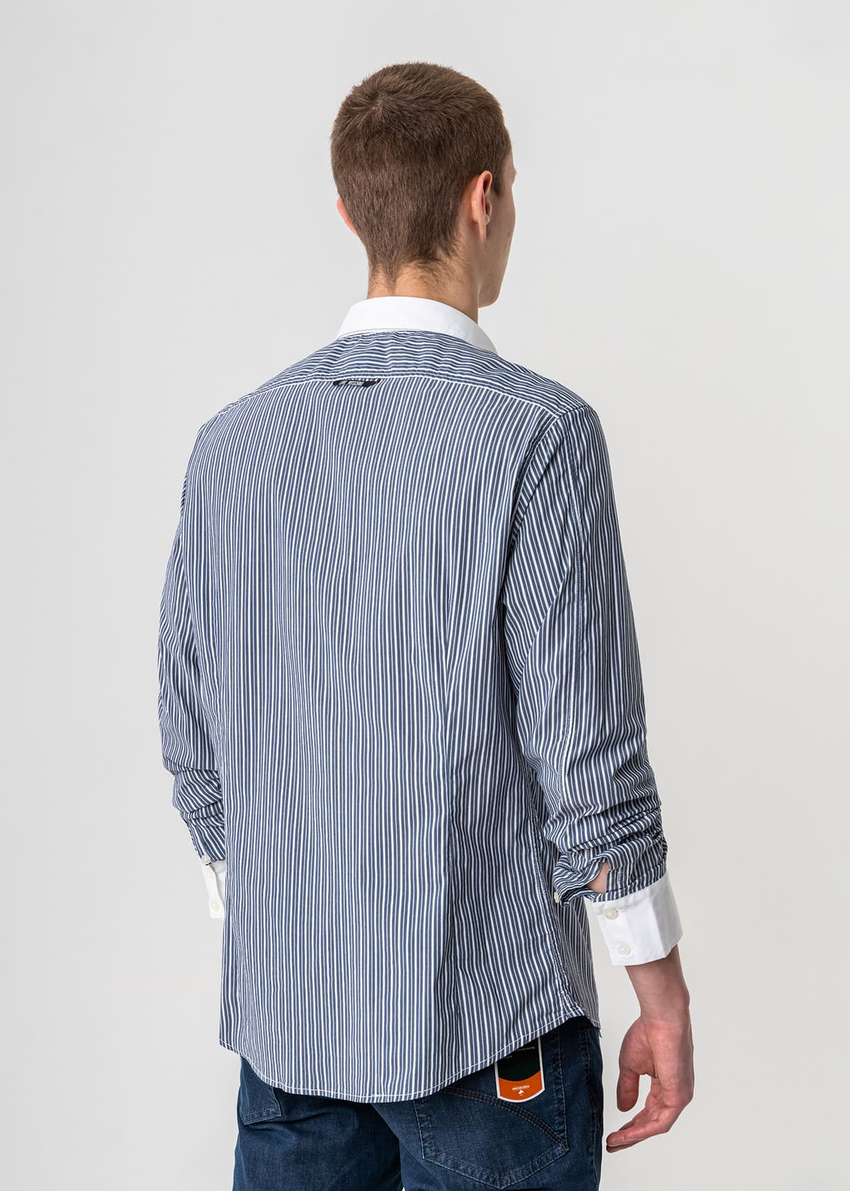 Men's Shirts Moschino Blue