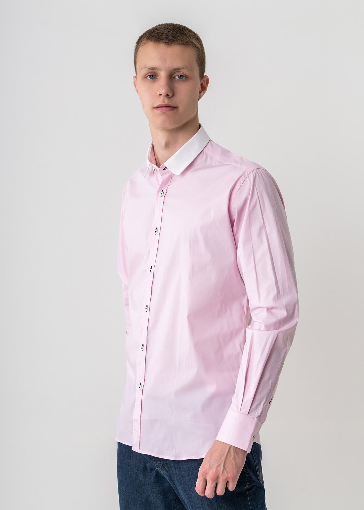 Men's Shirts Karl Lagerfeld Pink