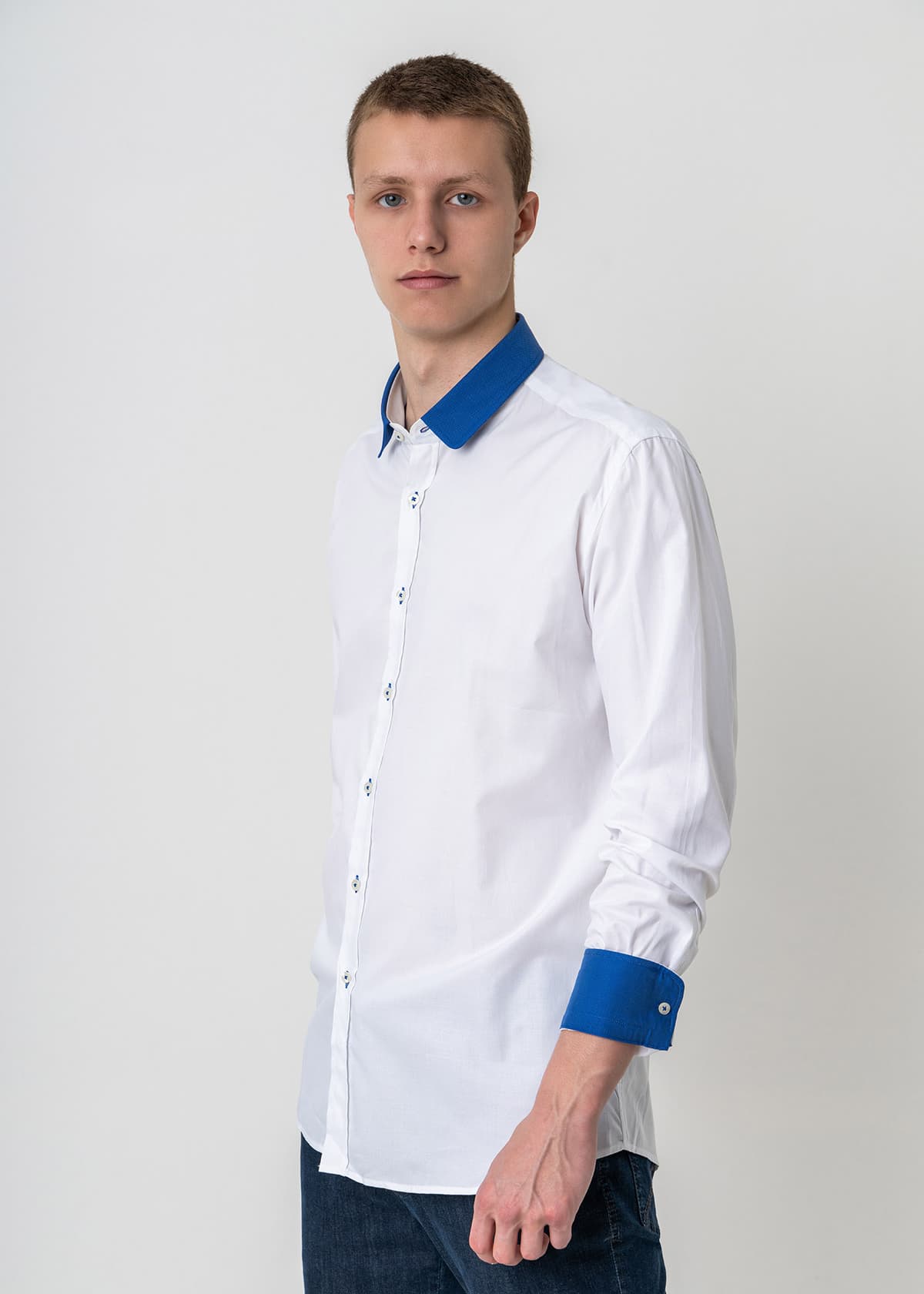 Men's Shirts Karl Lagerfeld White
