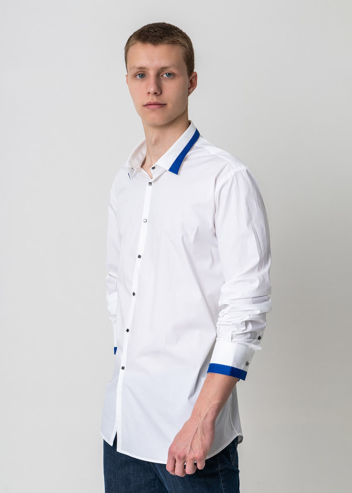 Men's Shirts Karl Lagerfeld White