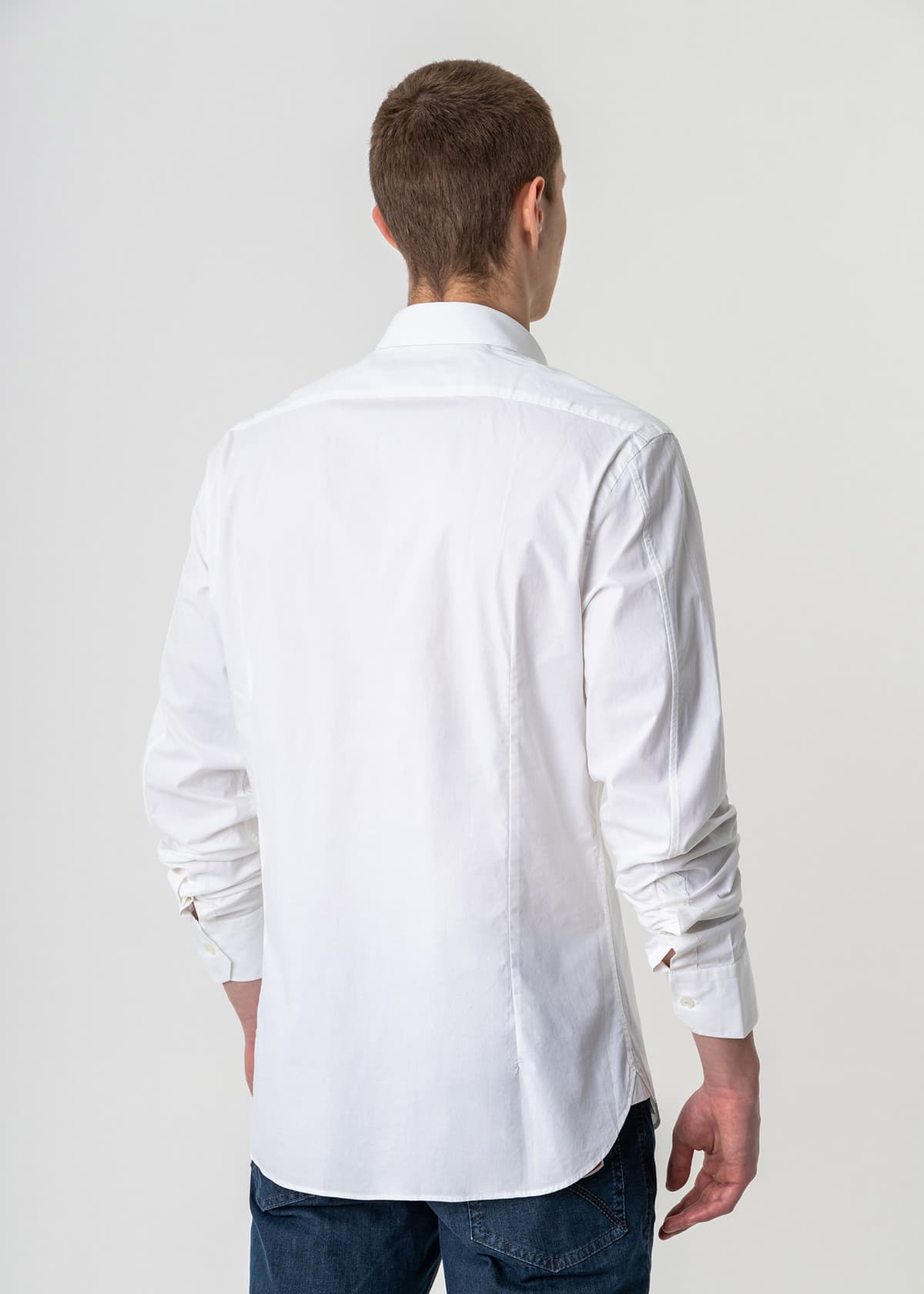 Men's Shirts Moschino White