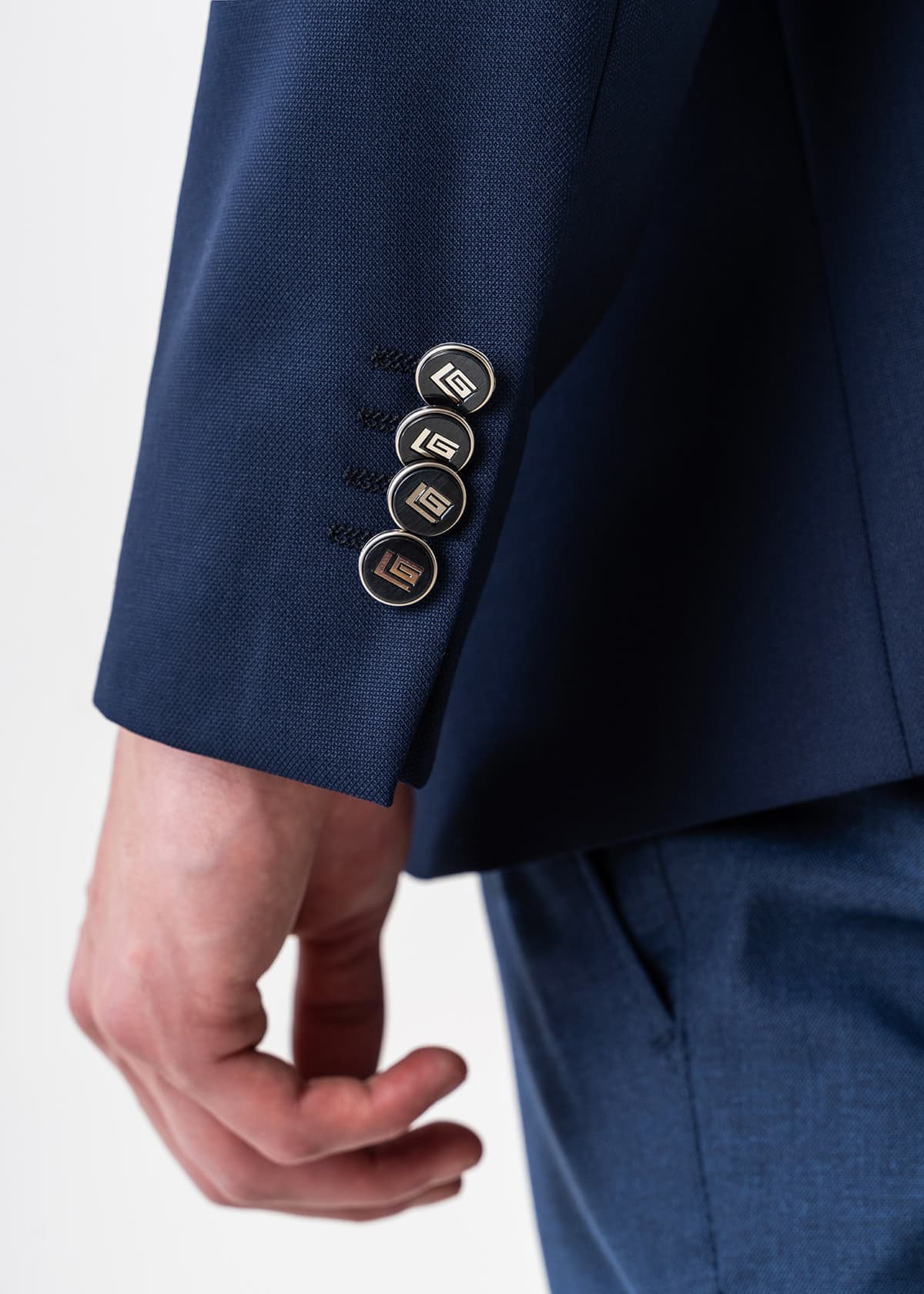 Men's Blazers Guy Laroche Blue