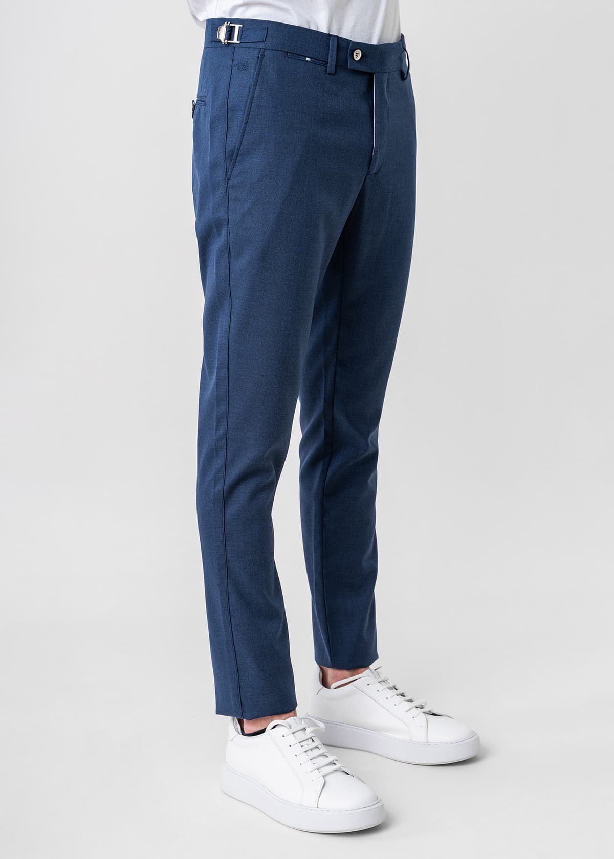 Men's Chino Pants Monte Napoleone Blue