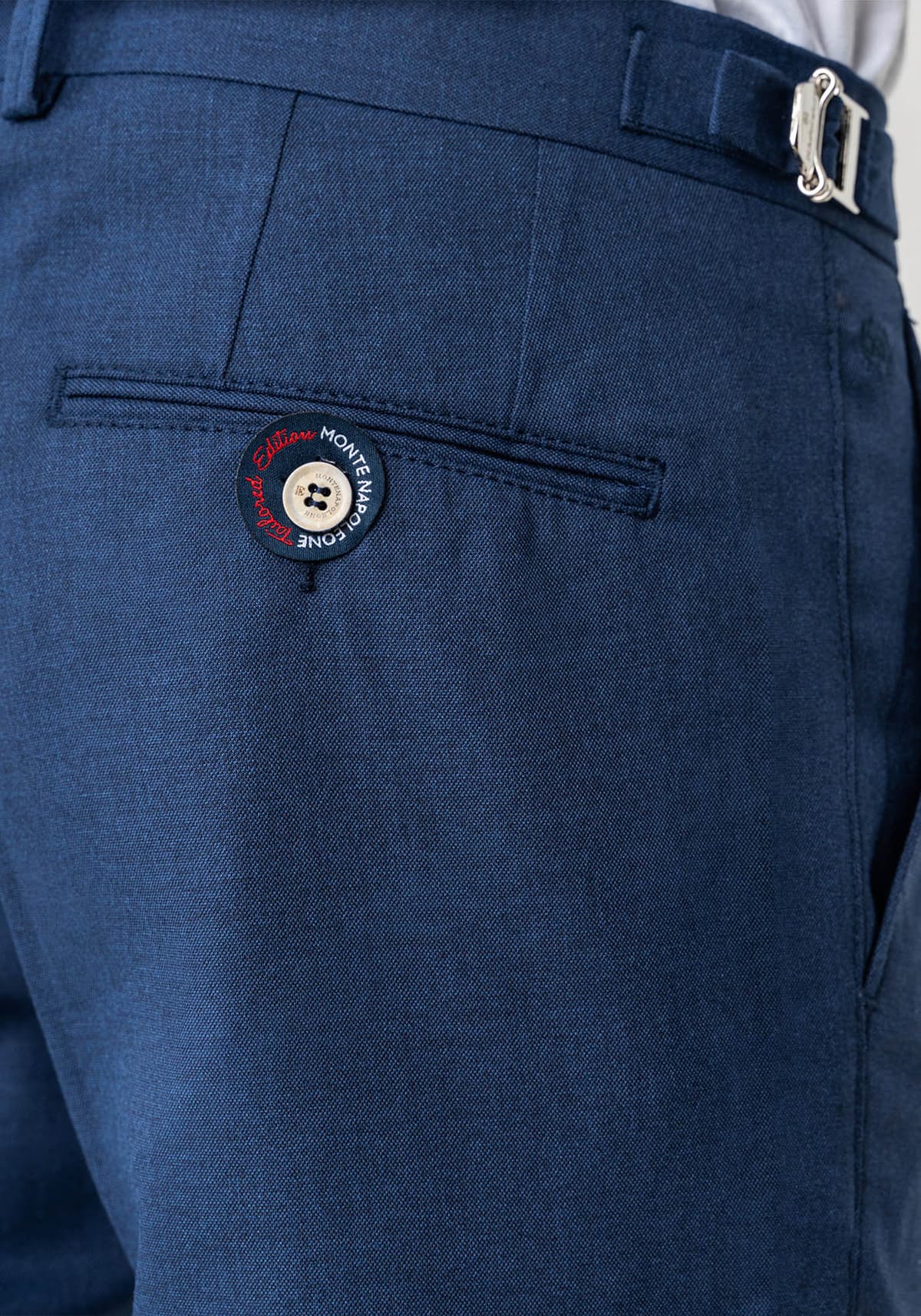 Men's Chino Pants Monte Napoleone Blue