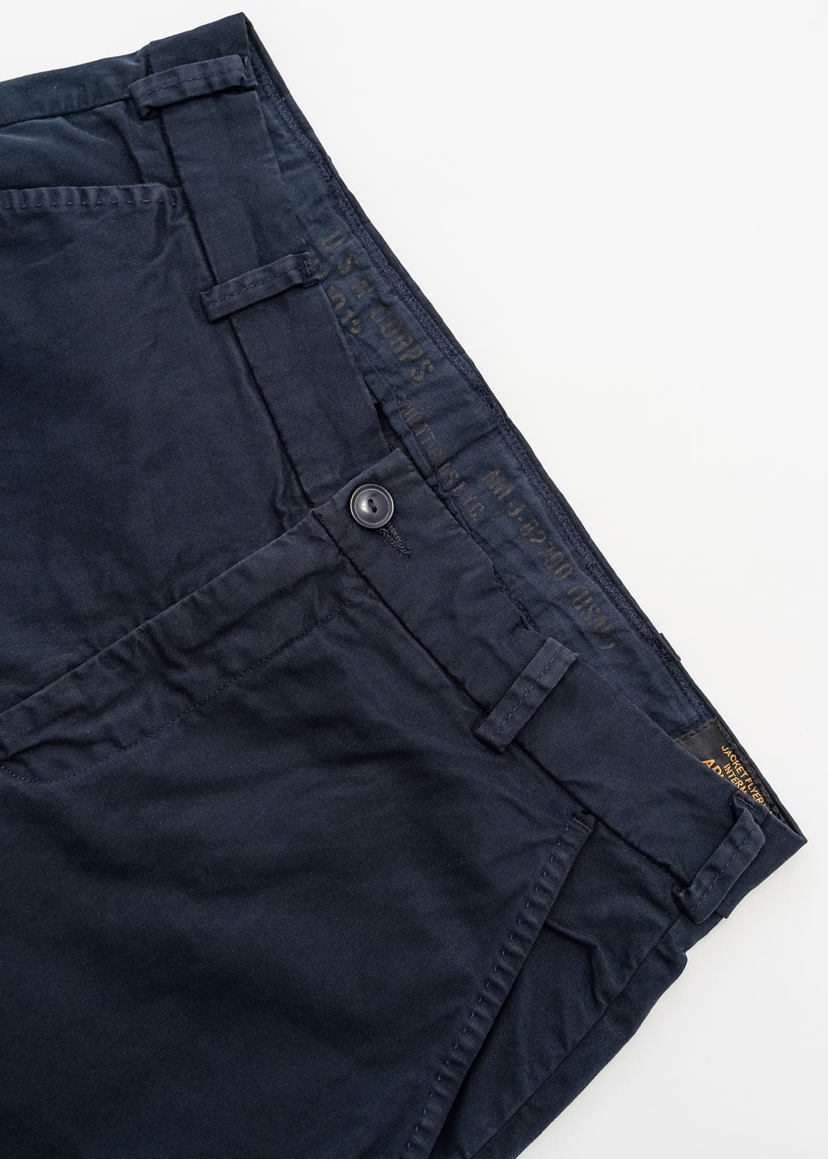 Men's Chino Shorts Schott N.Y.C. Blue