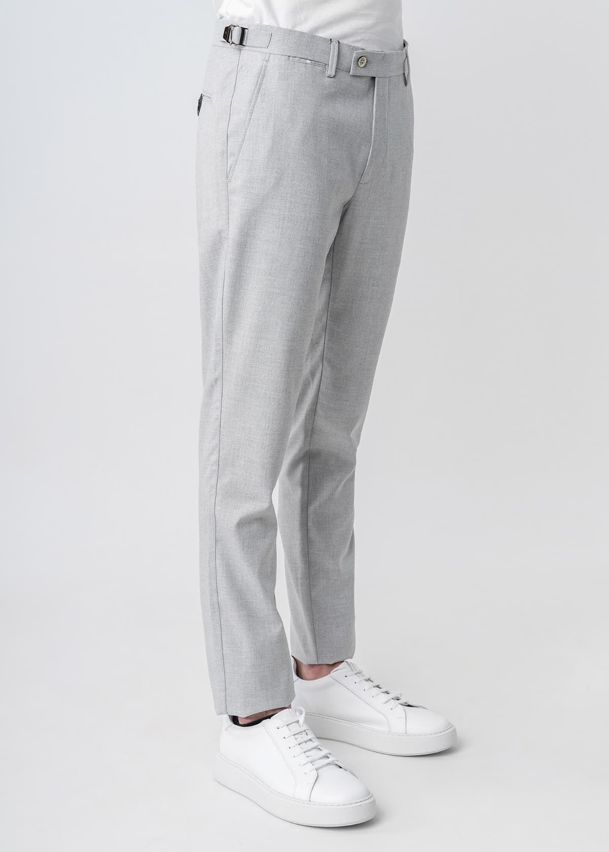 Men's Pants Monte Napoleone Gray