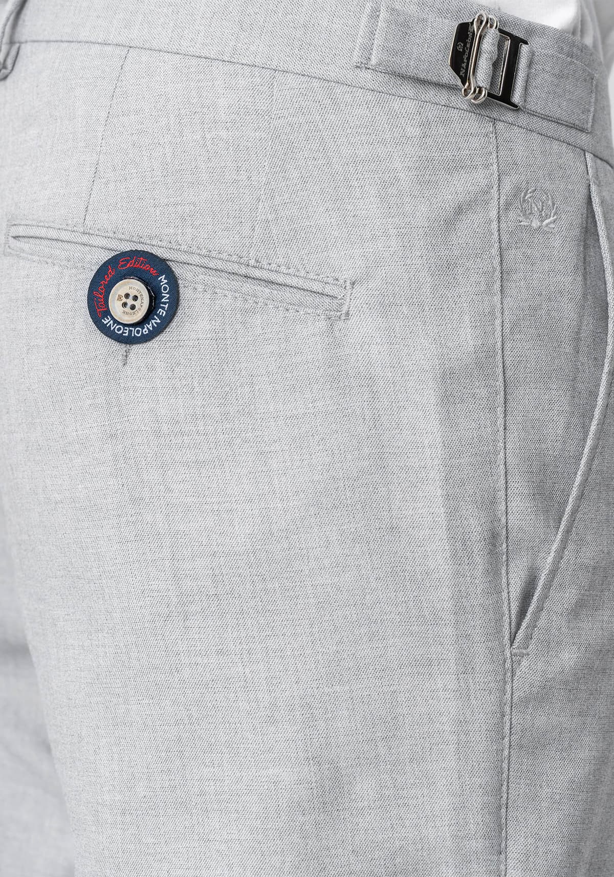 Men's Pants Monte Napoleone Gray