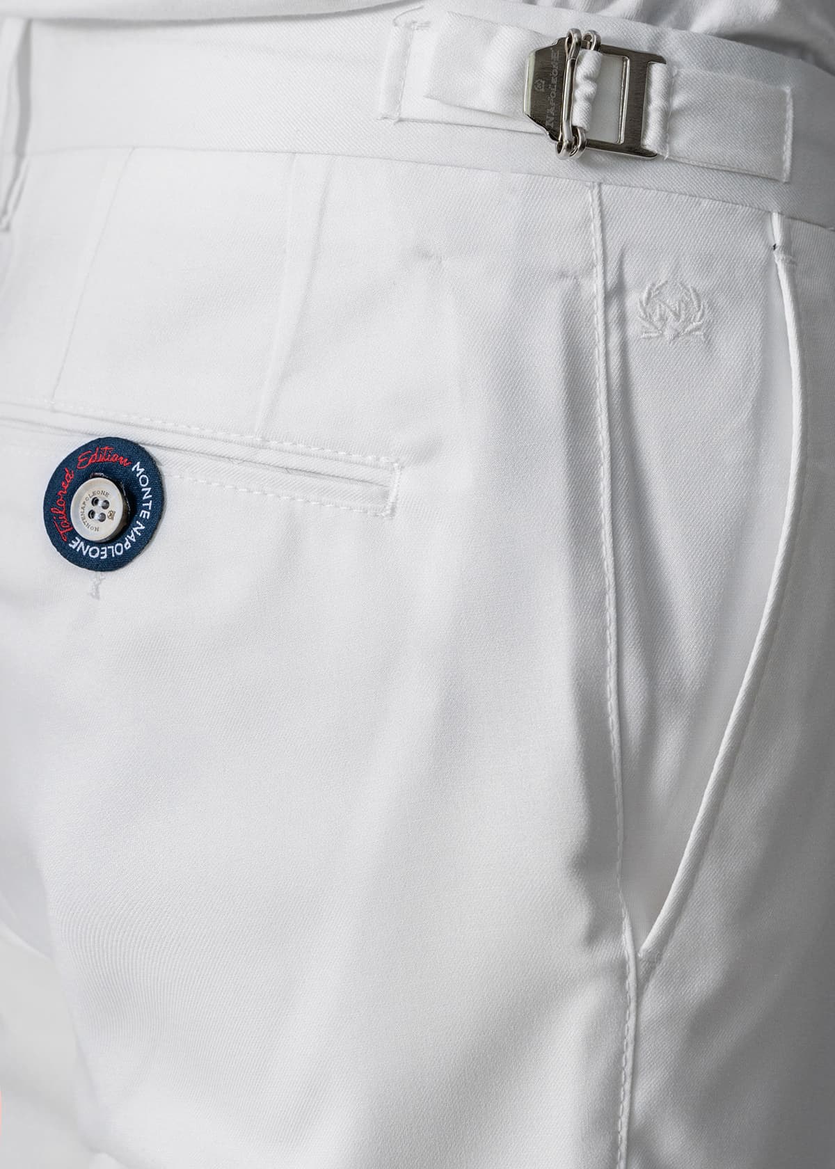 Men's Pants Monte Napoleone White