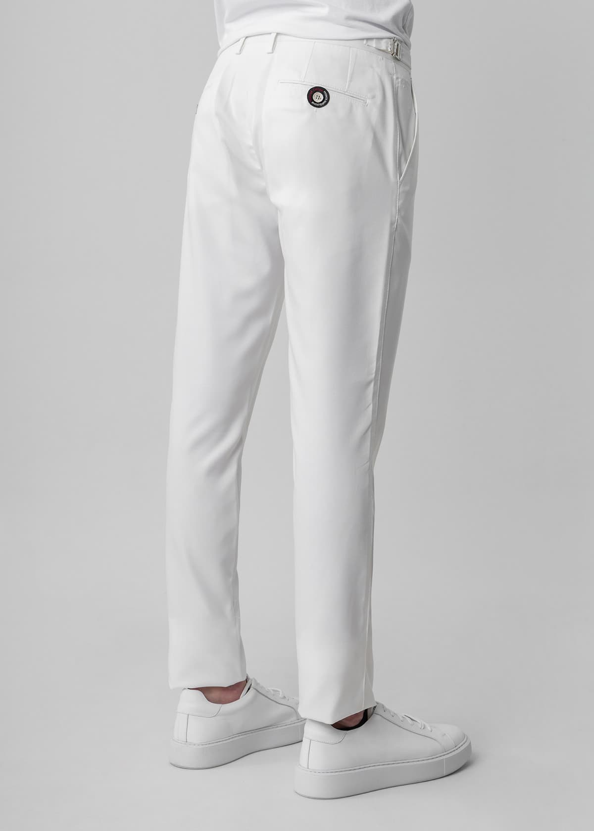 Men's Pants Monte Napoleone White
