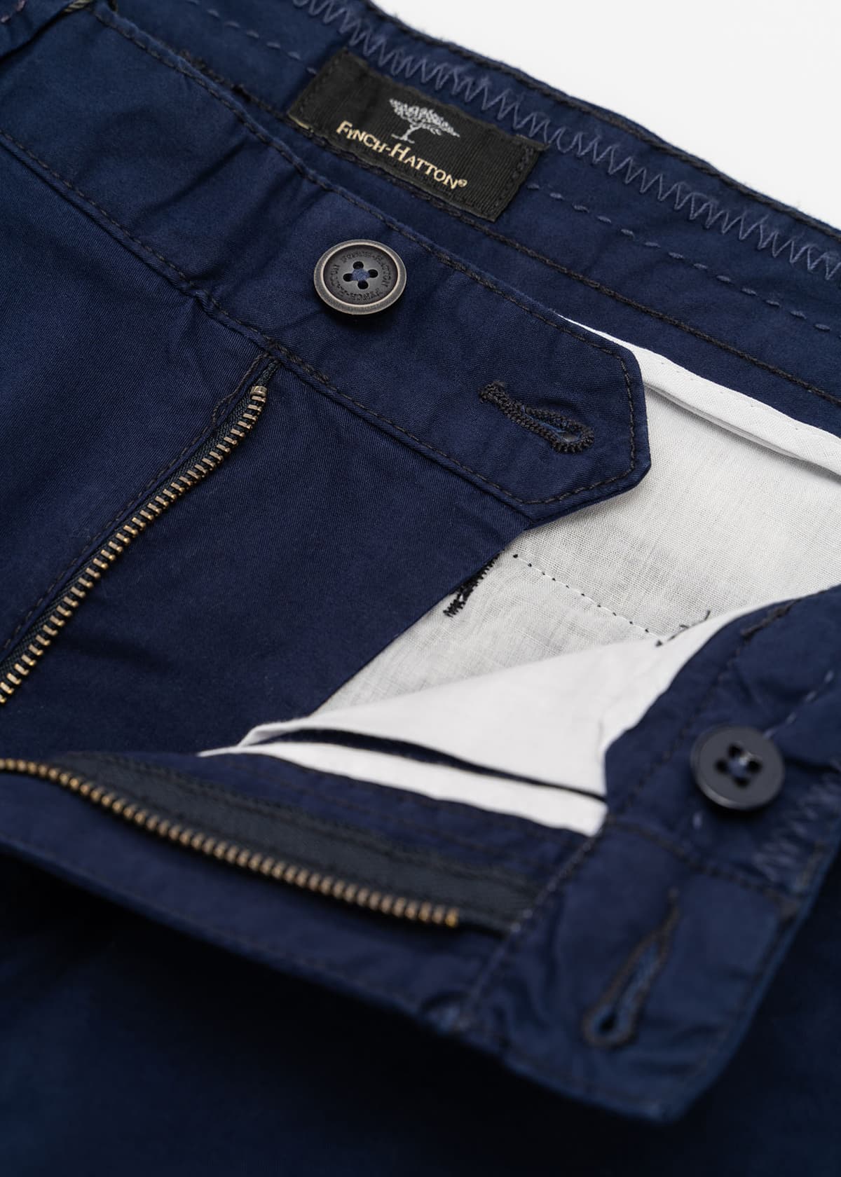 Fynch Hatton Βερμούδα της σειράς Chino - 1000 2910 688 Dark Navy