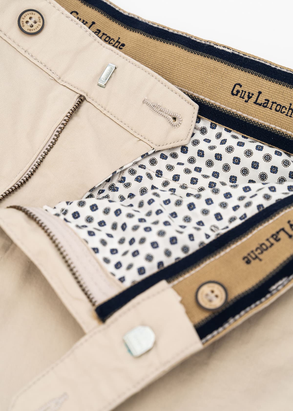 Men's Chino Pants Guy Laroche Beige