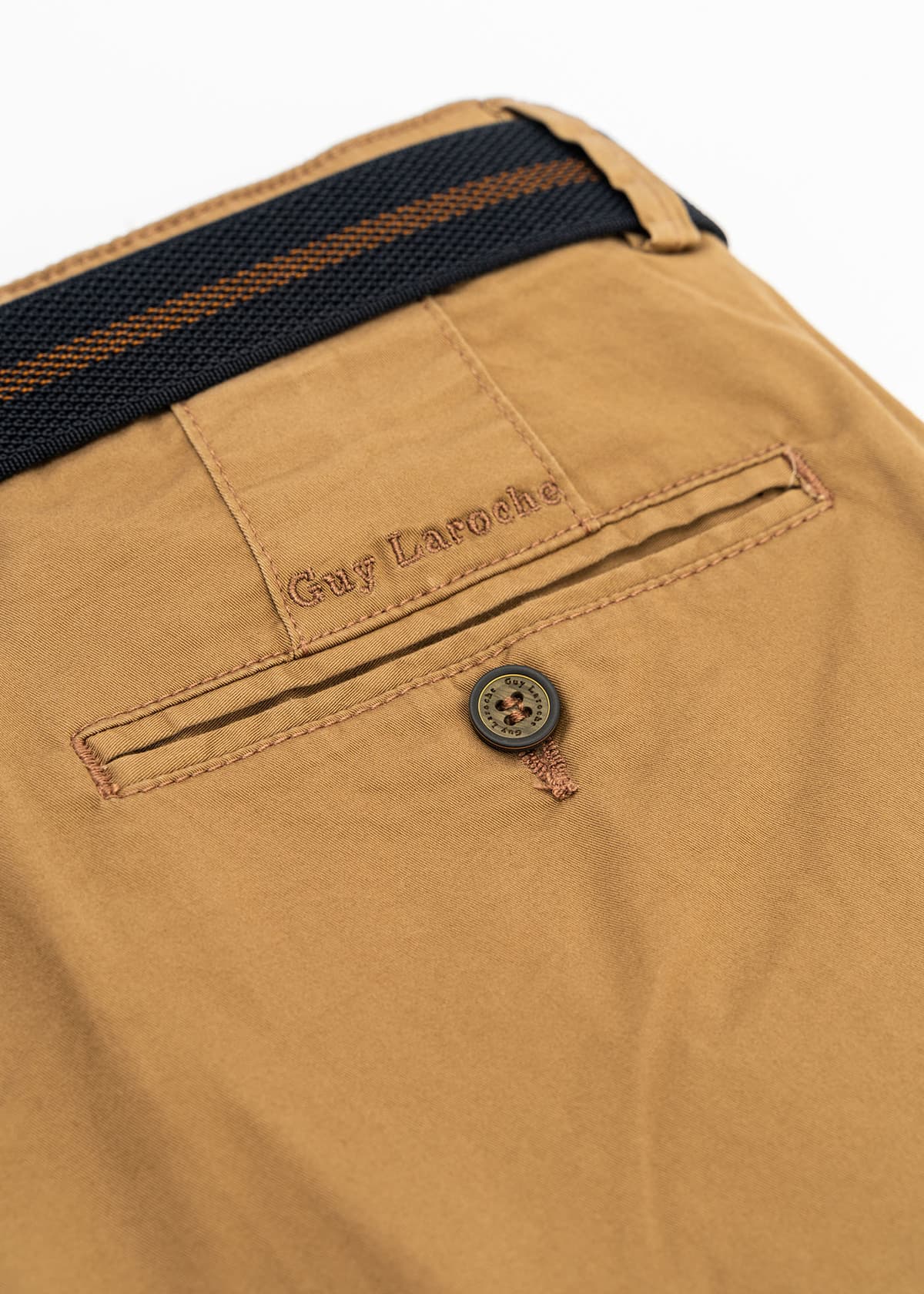 Men's Chino Pants Guy Laroche Brown