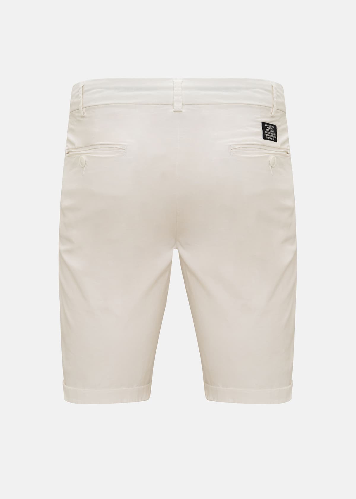 Men's Chino Shorts Schott N.Y.C. White