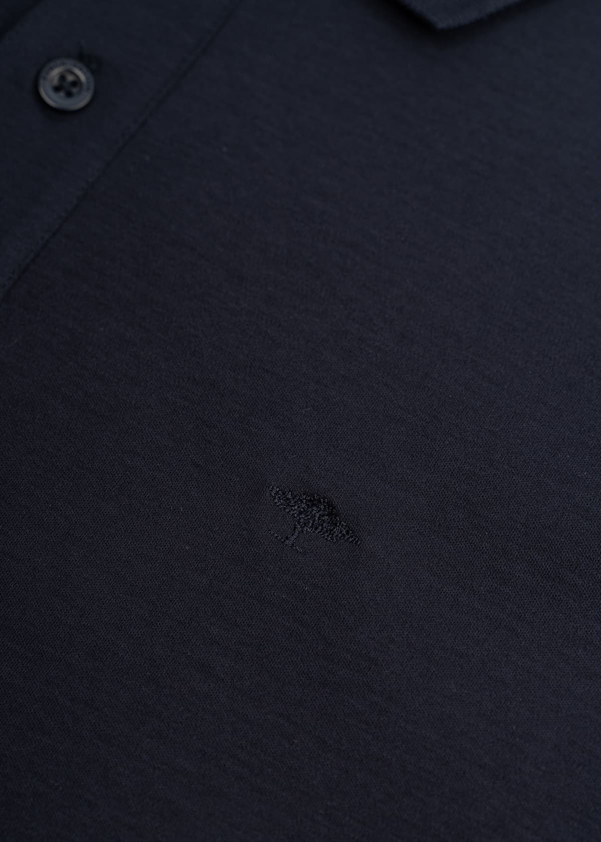 Fynch Hatton Polo της σειράς Mercerized - 1504 1320 685 Navy