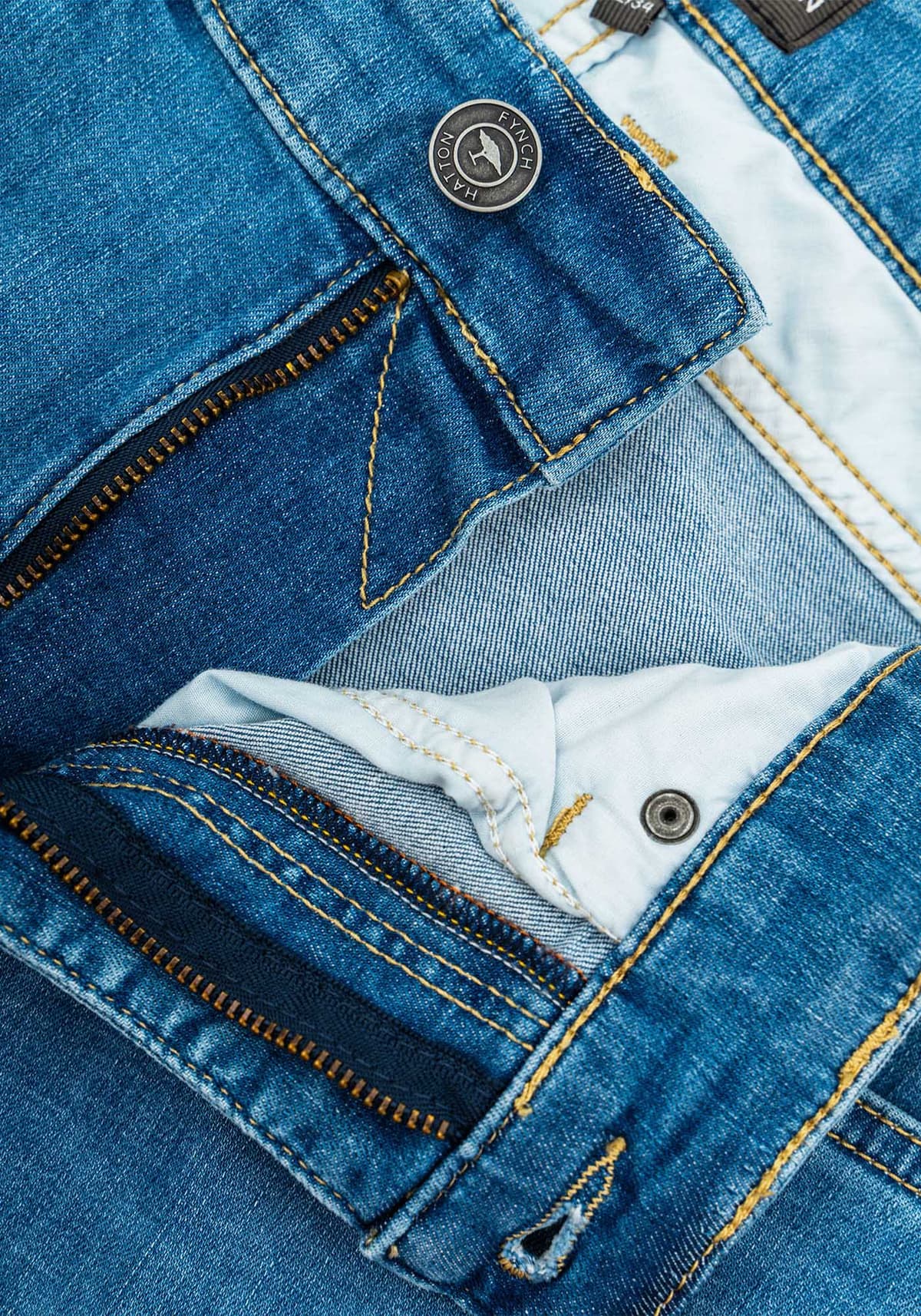 Men's Jeans Fynch Hatton Blue