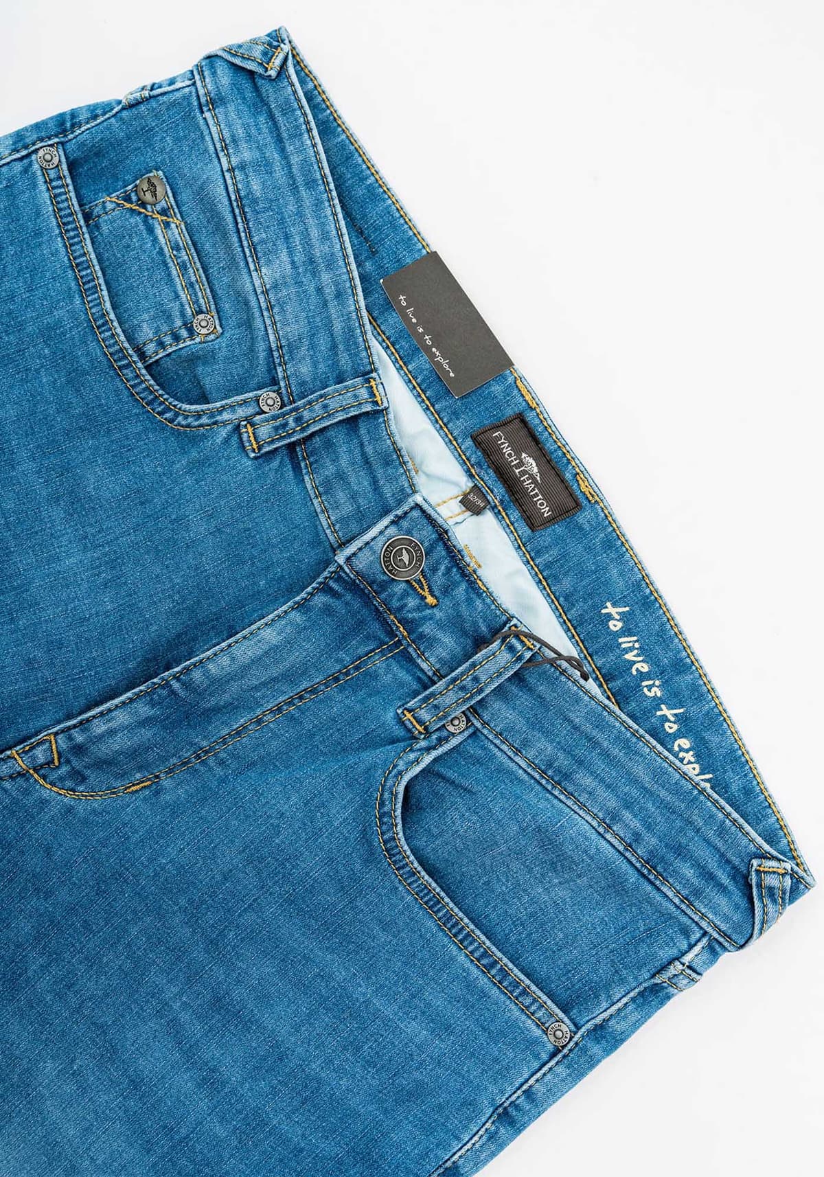Men's Jeans Fynch Hatton Blue