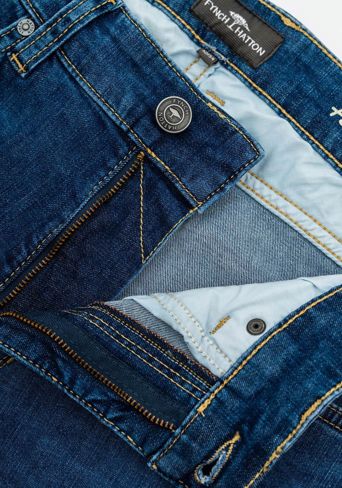 Men's Jeans Fynch Hatton Blue