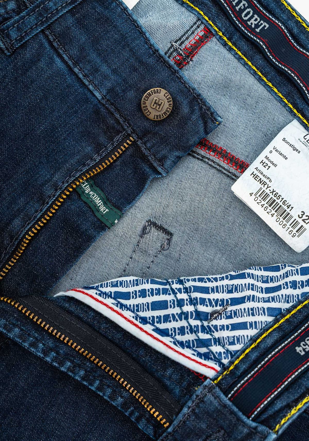 Men's Jeans Club of Comfort Blue